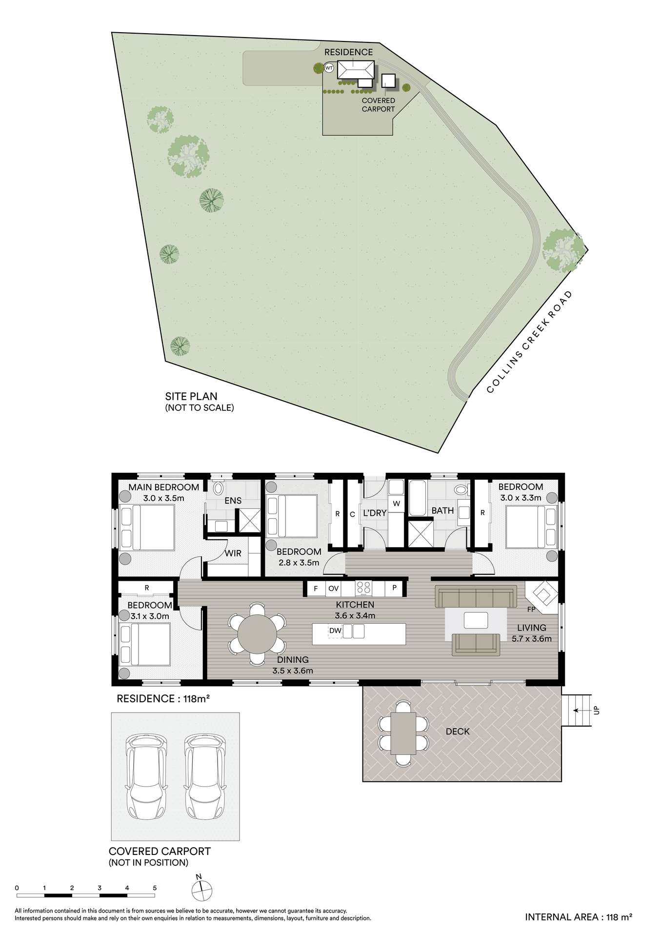 1185 Collins Creek Road, Collins Creek For Sale by Farmbuy.com - floorplan 1