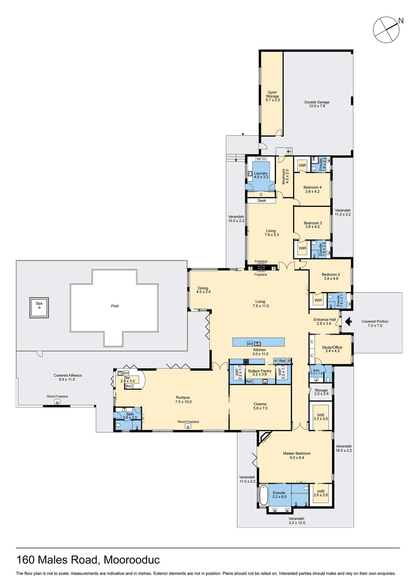 160 Males Road, Moorooduc For Sale by Farmbuy.com - floorplan 1