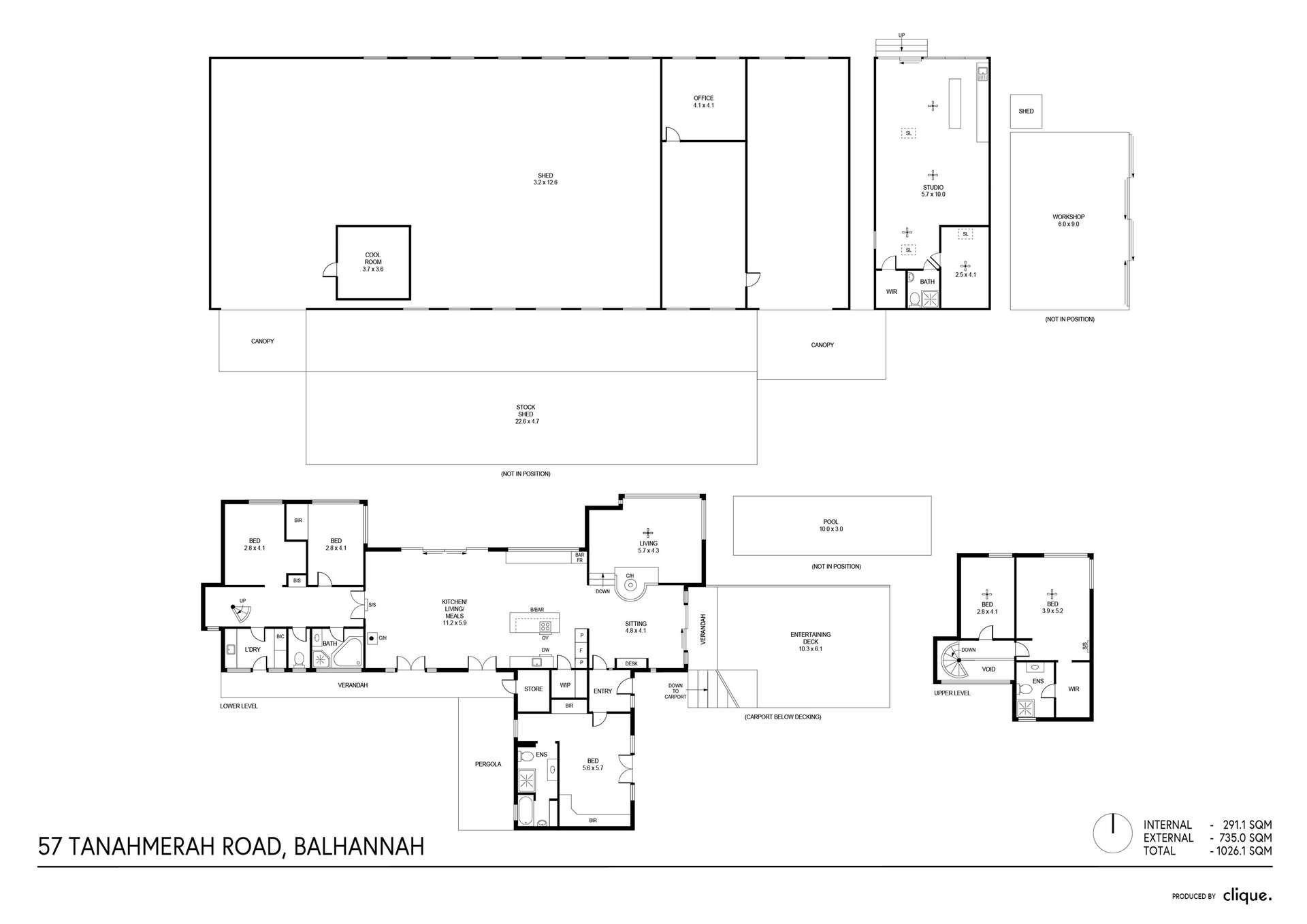 57 Tanahmerah Road, Balhannah For Sale by Farmbuy.com - floorplan 1