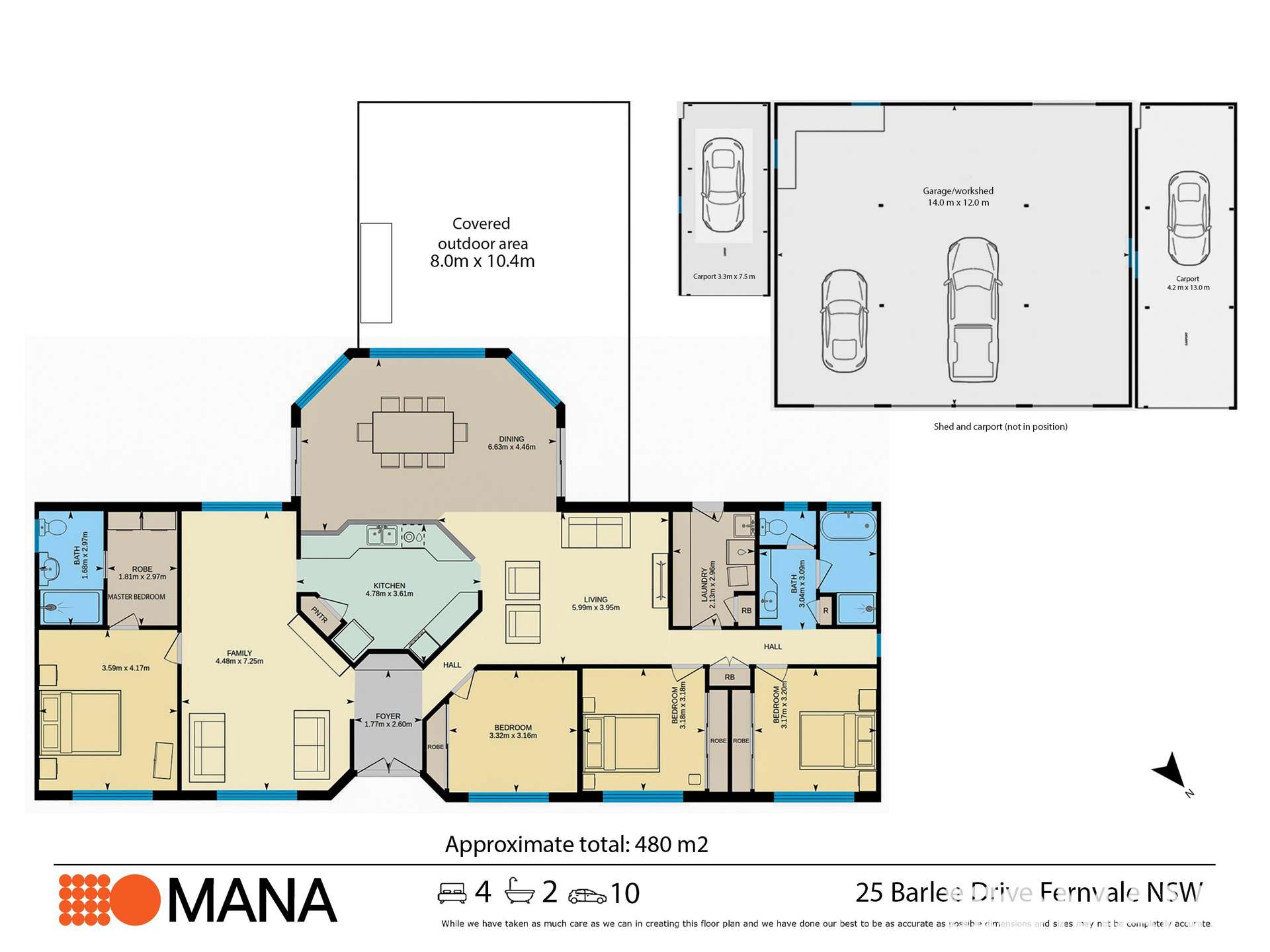 25 Barlee Drive, Fernvale For Sale by Farmbuy.com - floorplan 1