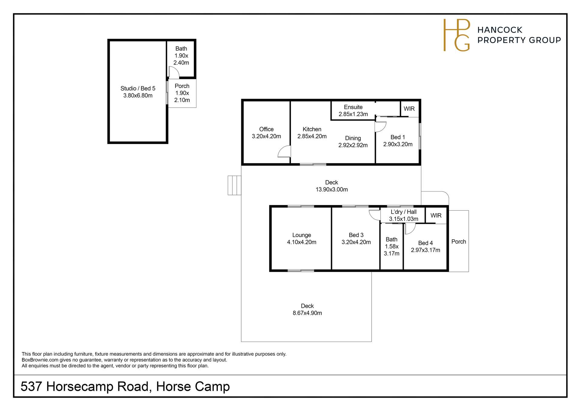 537 Horsecamp Road, Horse Camp For Sale by Farmbuy.com - floorplan 1
