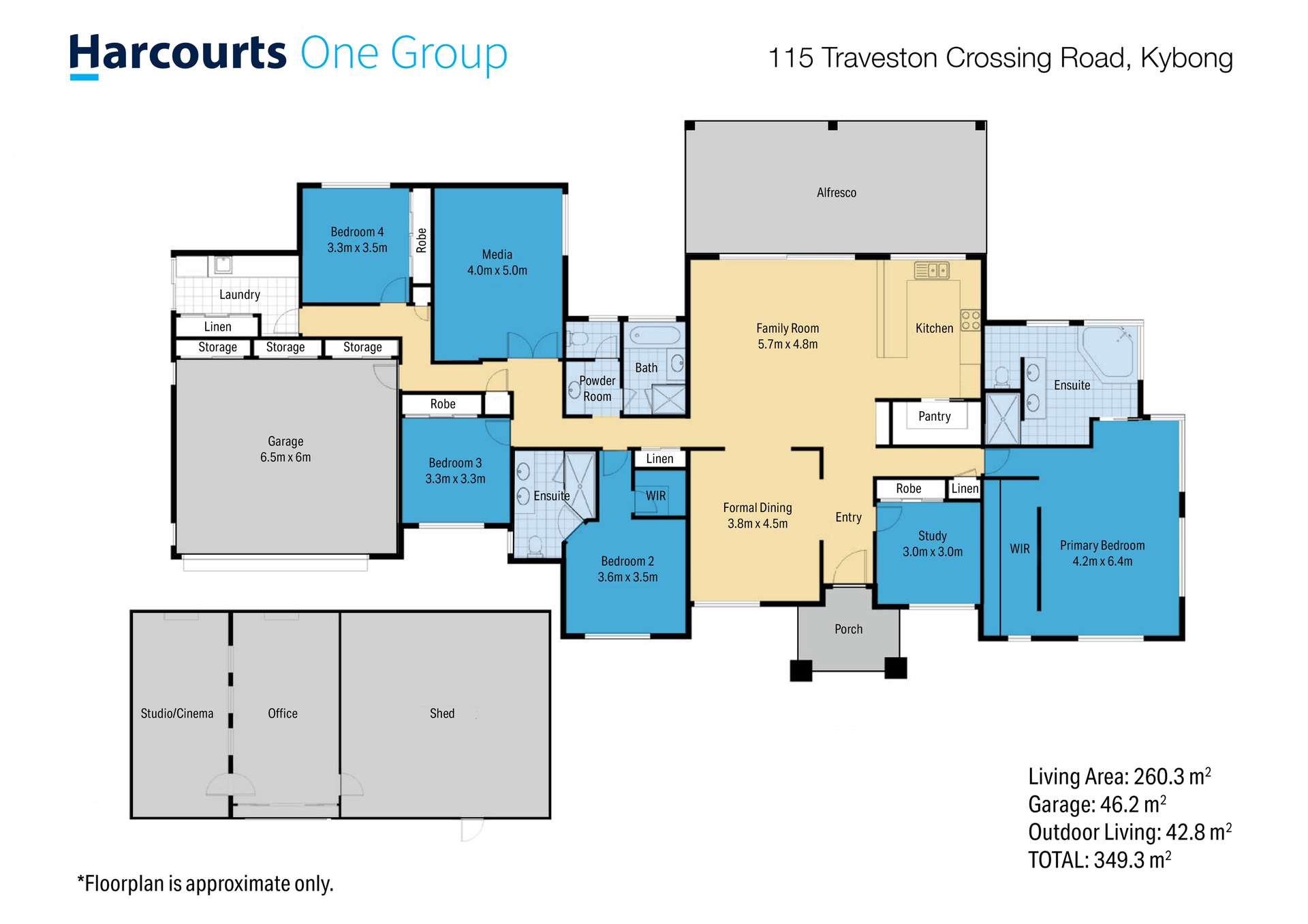 115 Traveston Crossing Road, Kybong For Sale by Farmbuy.com - floorplan 1