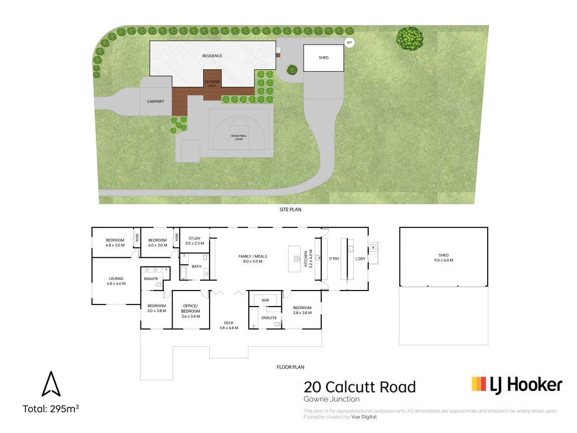 20 Calcutt Road, Gowrie Junction For Sale by Farmbuy.com - floorplan 1