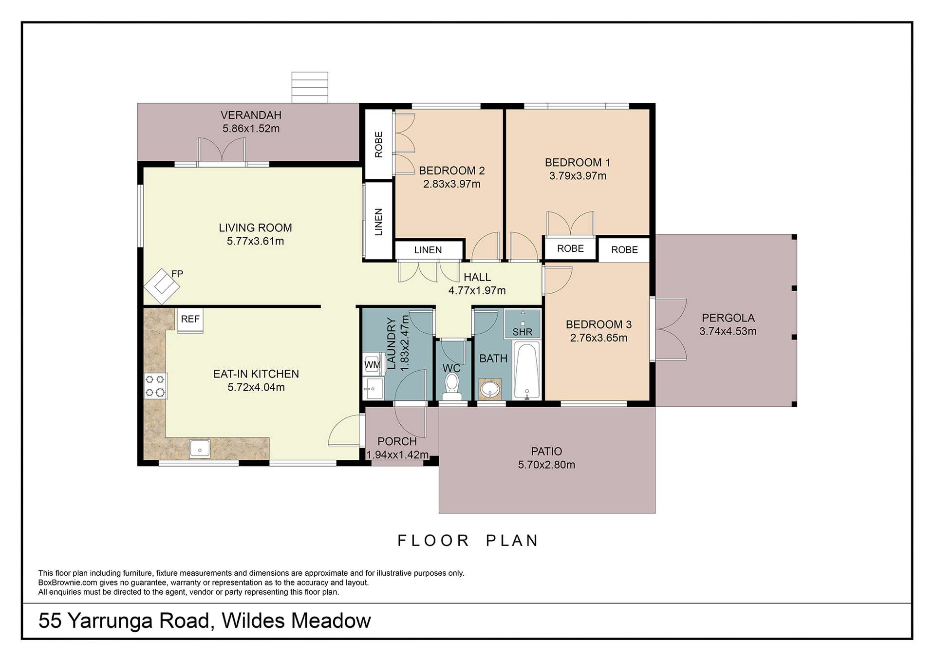 55 Yarrunga Road, Wildes Meadow For Sale by Farmbuy.com - floorplan 2