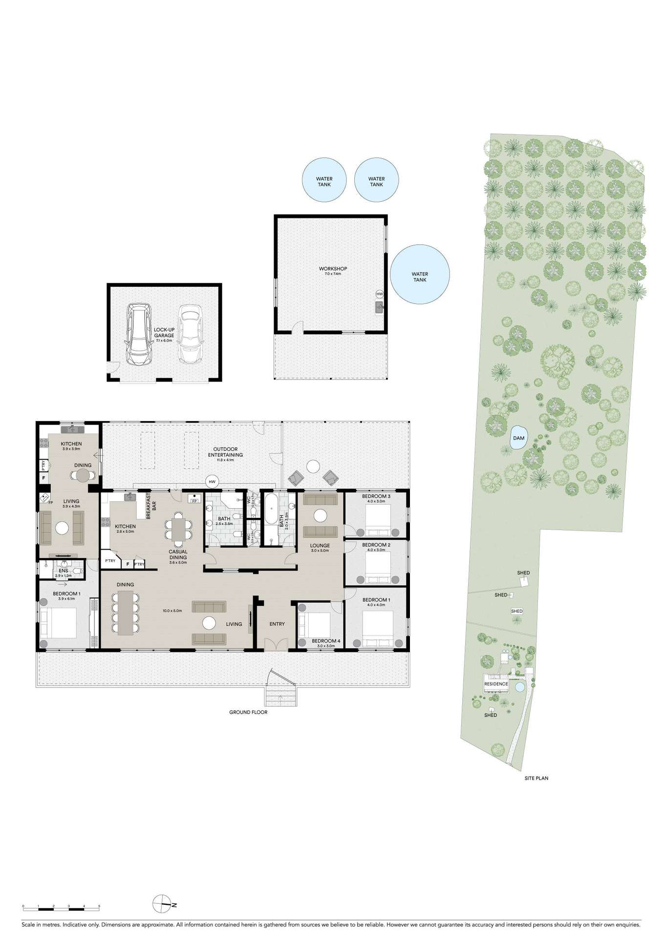 125 Theresa View Road, Theresa Park Auction by Farmbuy.com - floorplan 1