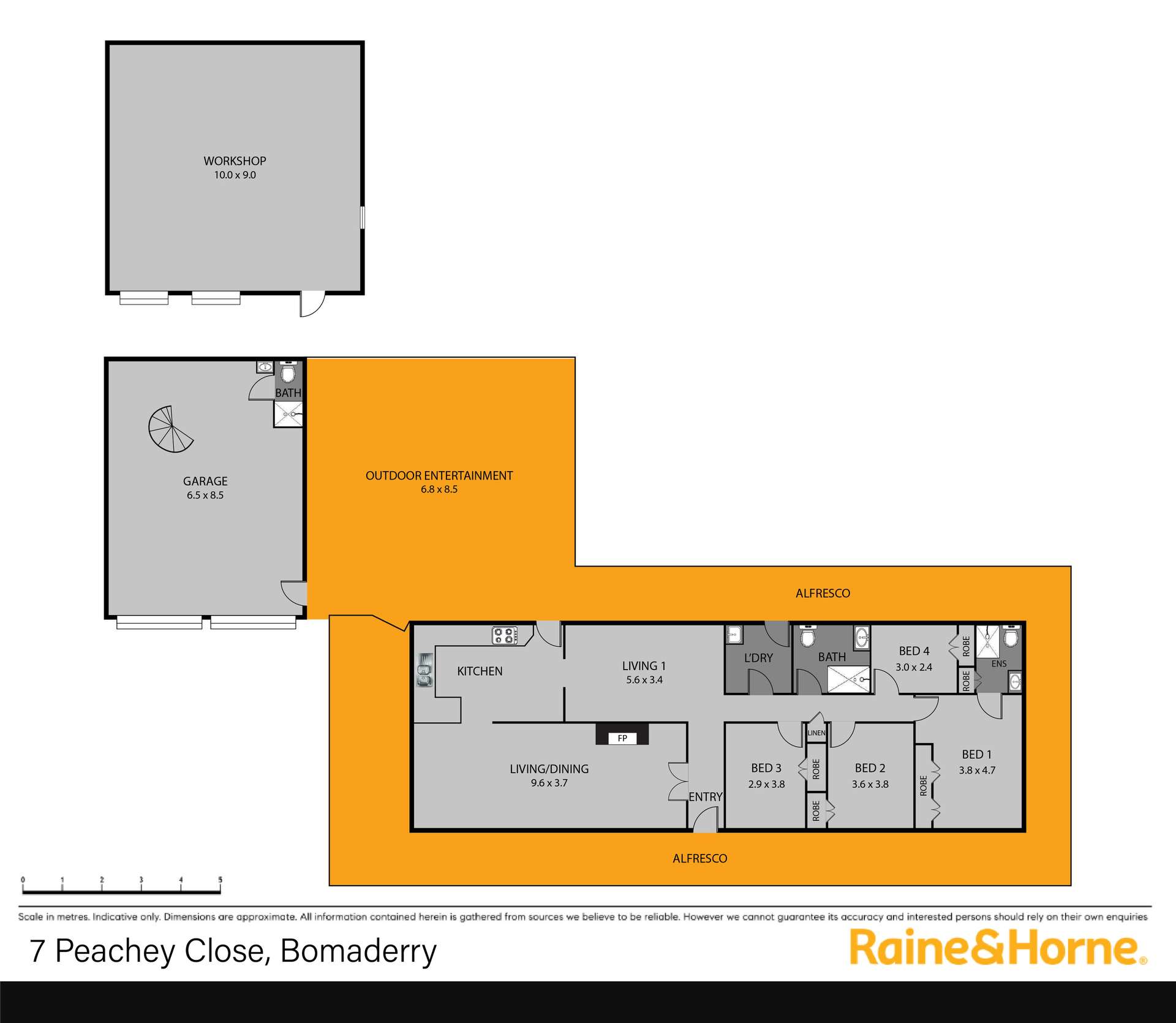 7 Peachey Close, Bomaderry For Sale by Farmbuy.com - floorplan 1
