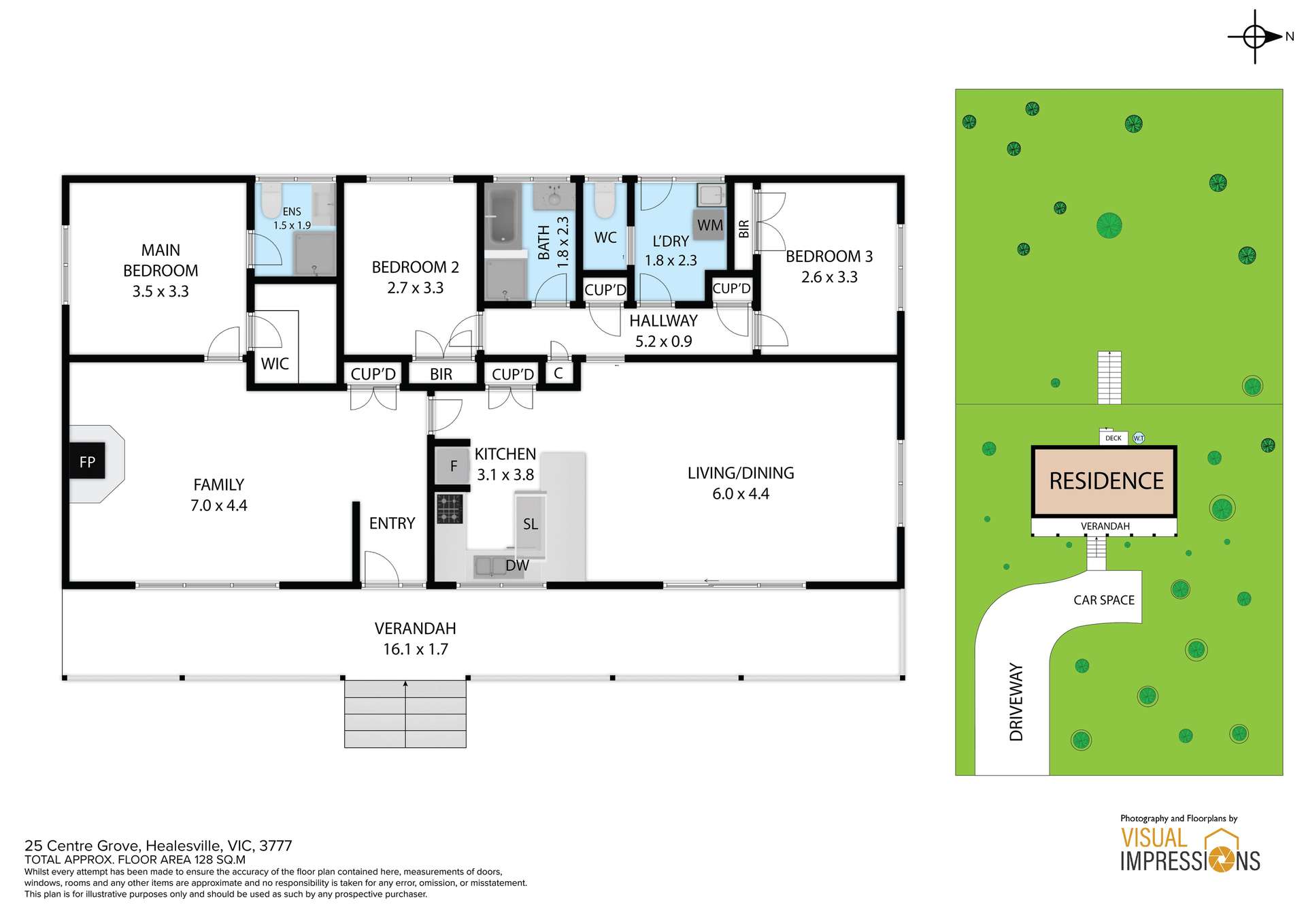 25 Centre Grove, Healesville For Sale by Farmbuy.com - floorplan 1