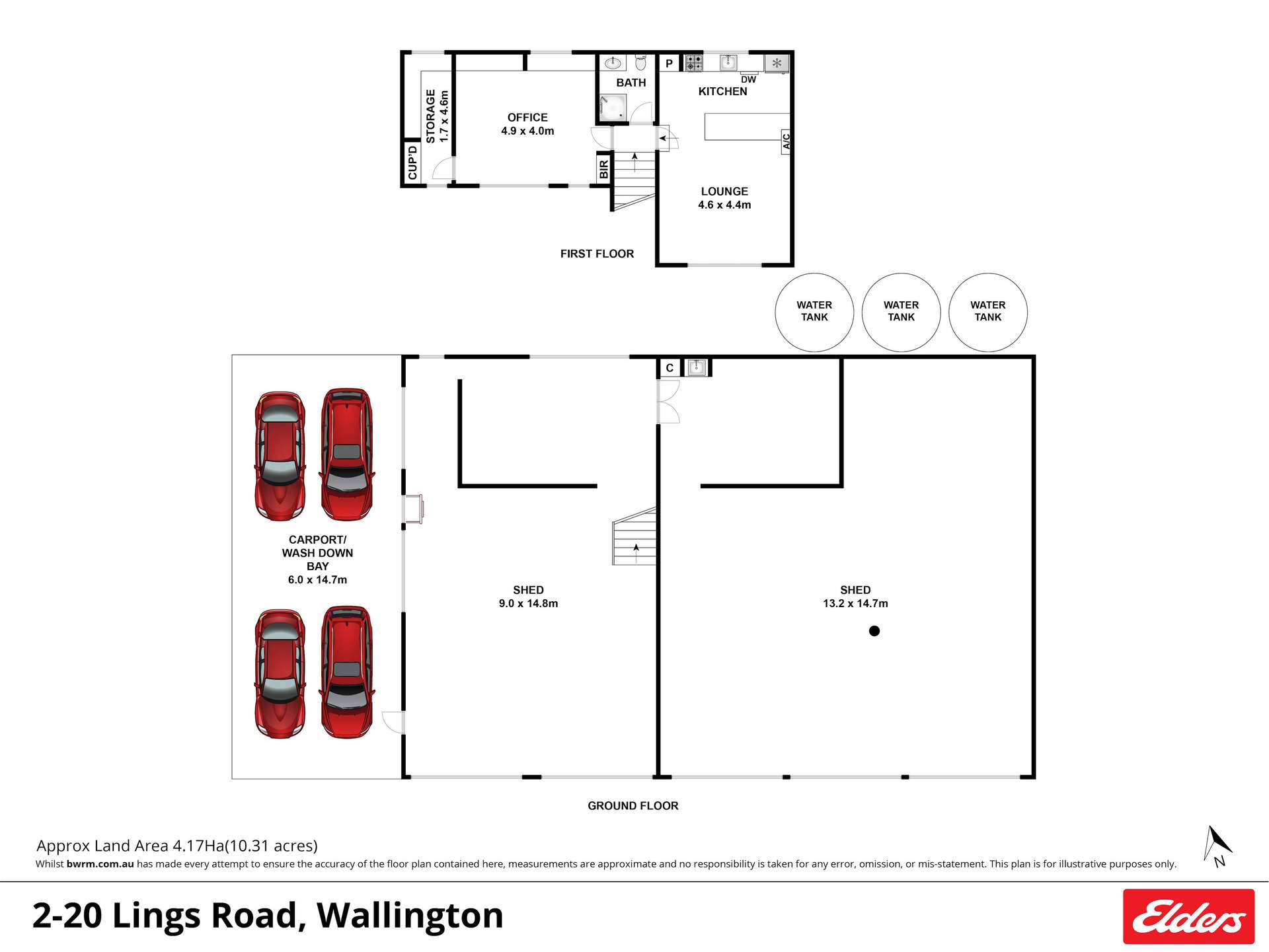2-20 Lings Road, Wallington For Sale by Farmbuy.com - floorplan 2
