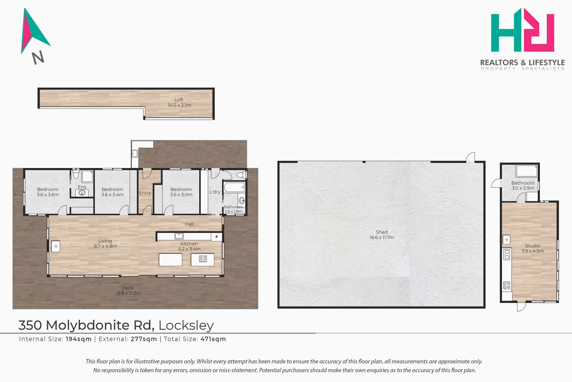 350 Molybdonite Road, Locksley For Sale by Farmbuy.com - floorplan 1
