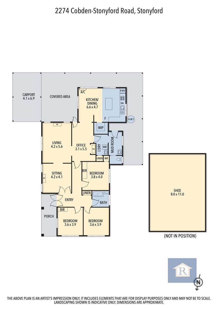2274 Cobden-Stonyford Road, Stonyford For Sale by Farmbuy.com - floorplan 1