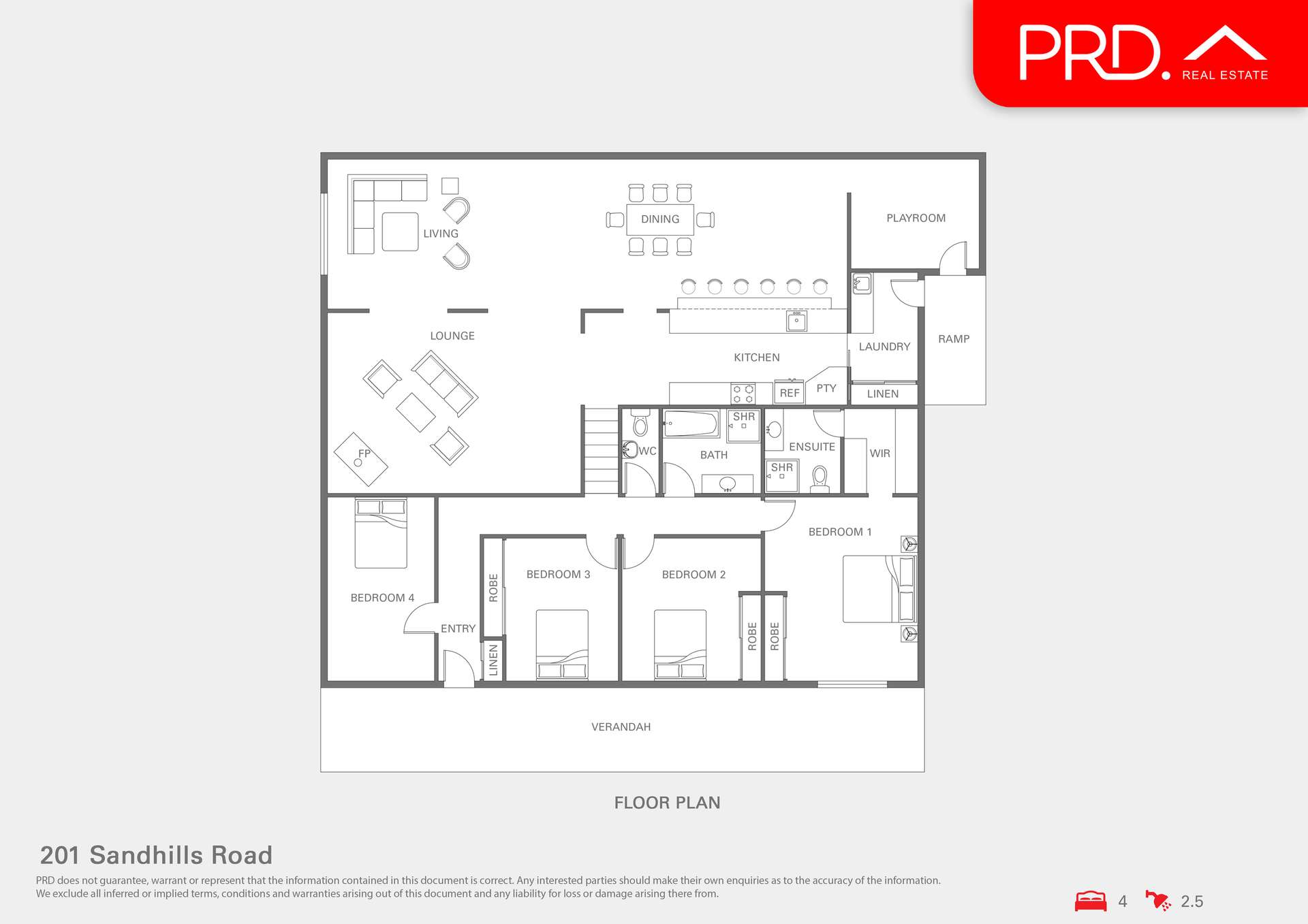 201 Sandhills Road, Mount Fairy For Sale by Farmbuy.com - floorplan 1