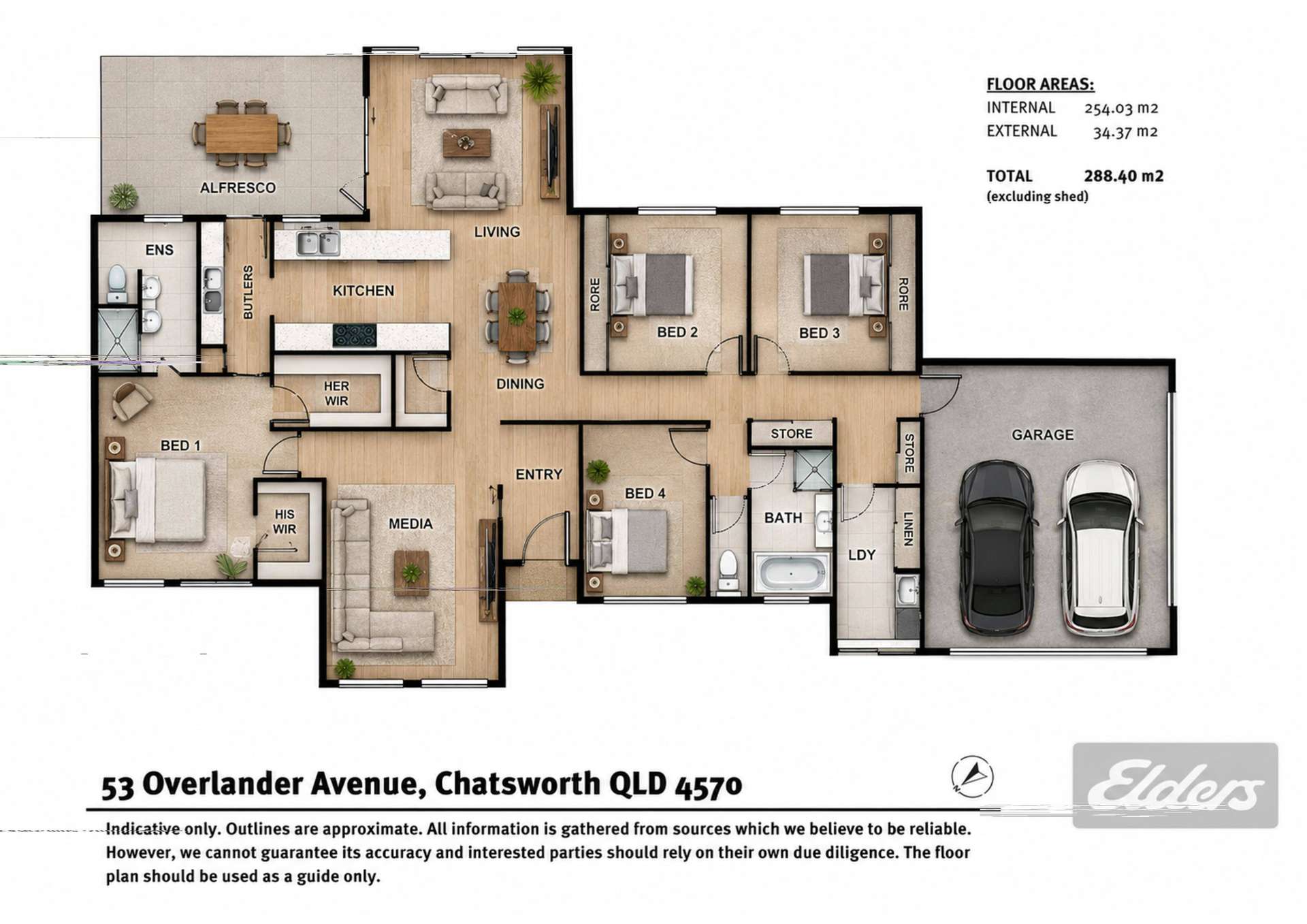 53 Overlander Avenue, Chatsworth For Sale by Farmbuy.com - floorplan 1