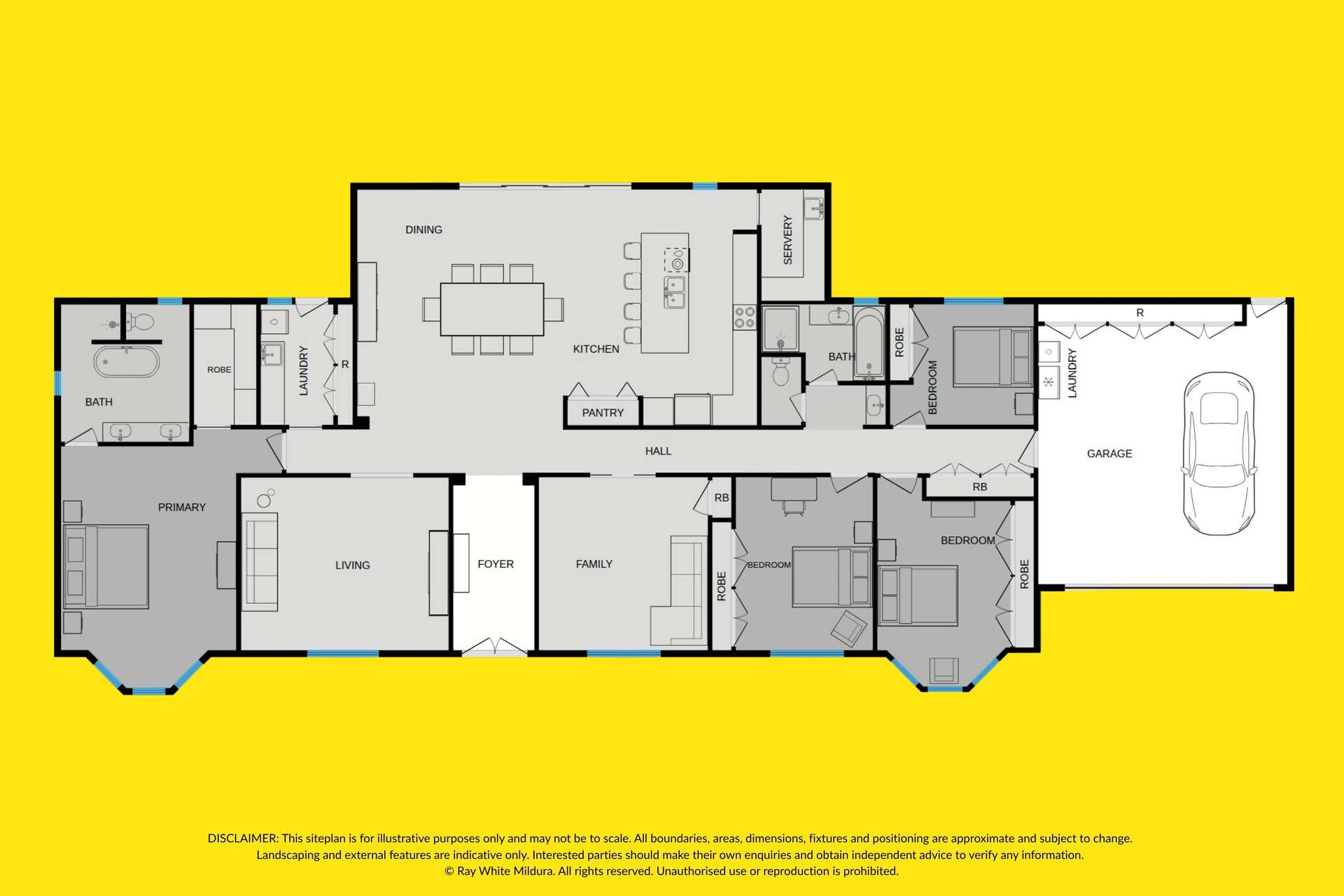 232 Koorlong Avenue, Nichols Point For Sale by Farmbuy.com - floorplan 1