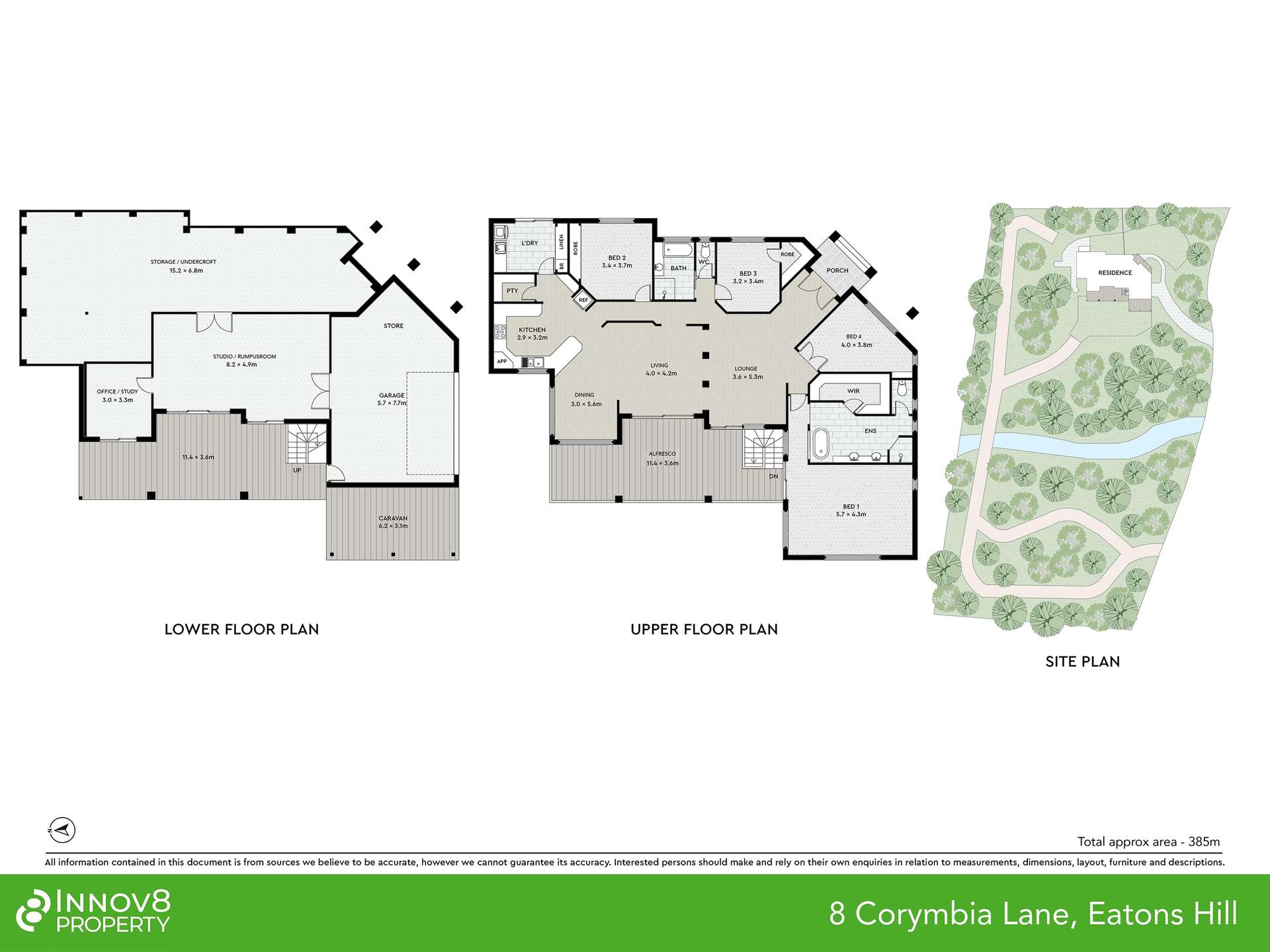 8 Corymbia Lane, Eatons Hill For Sale by Farmbuy.com - floorplan 1