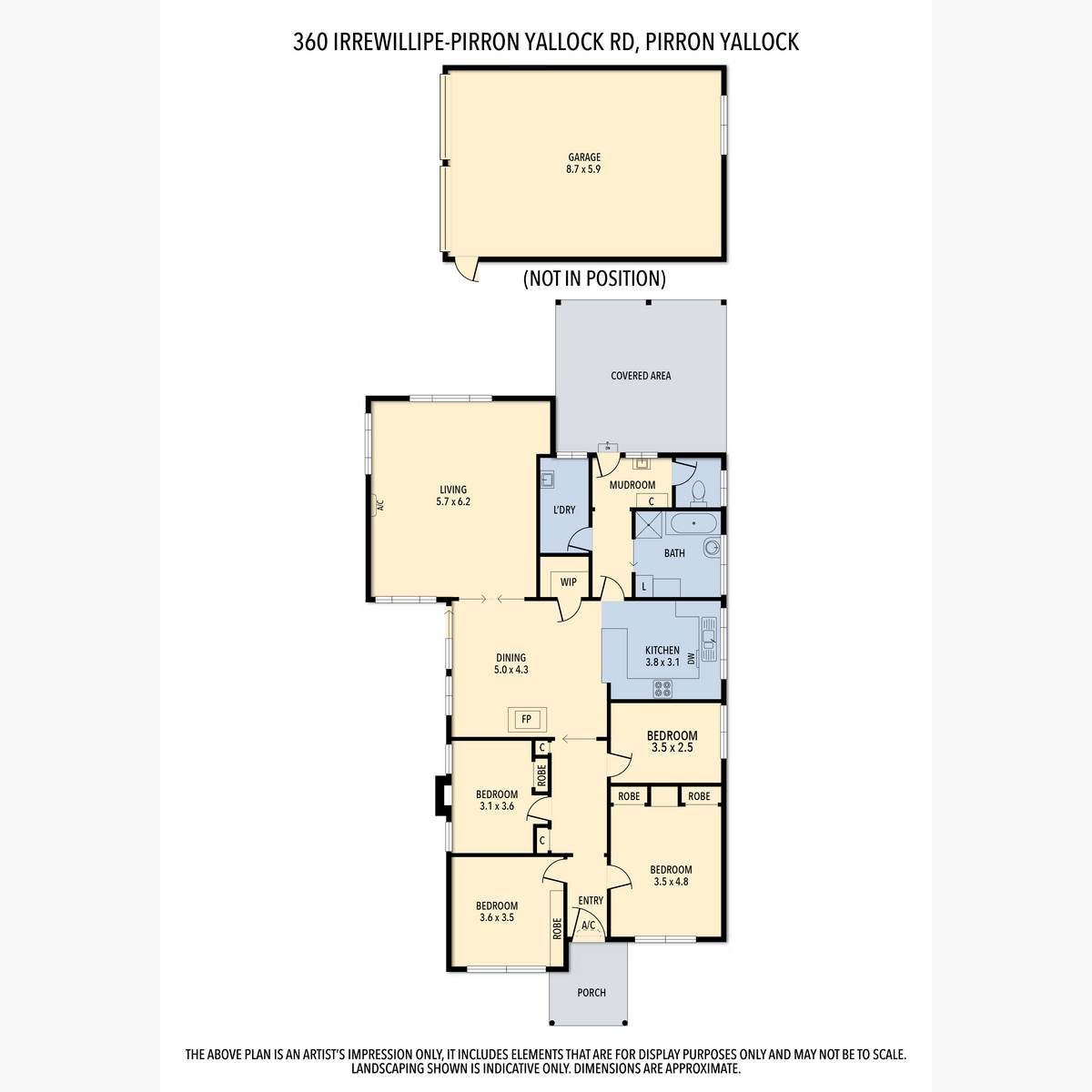 360 Irrewillipe-Pirron Yallock Road, Pirron Yallock For Sale by Farmbuy.com - floorplan 1