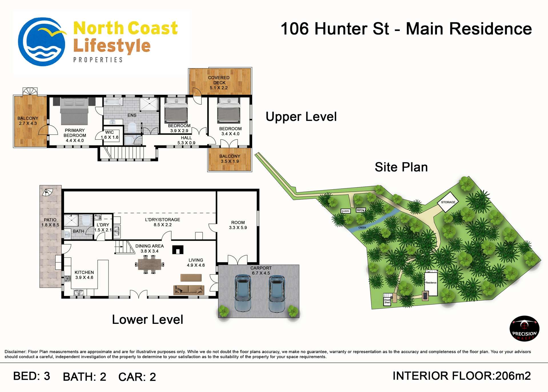 106 Hunter Street, Burringbar For Sale by Farmbuy.com - floorplan 1