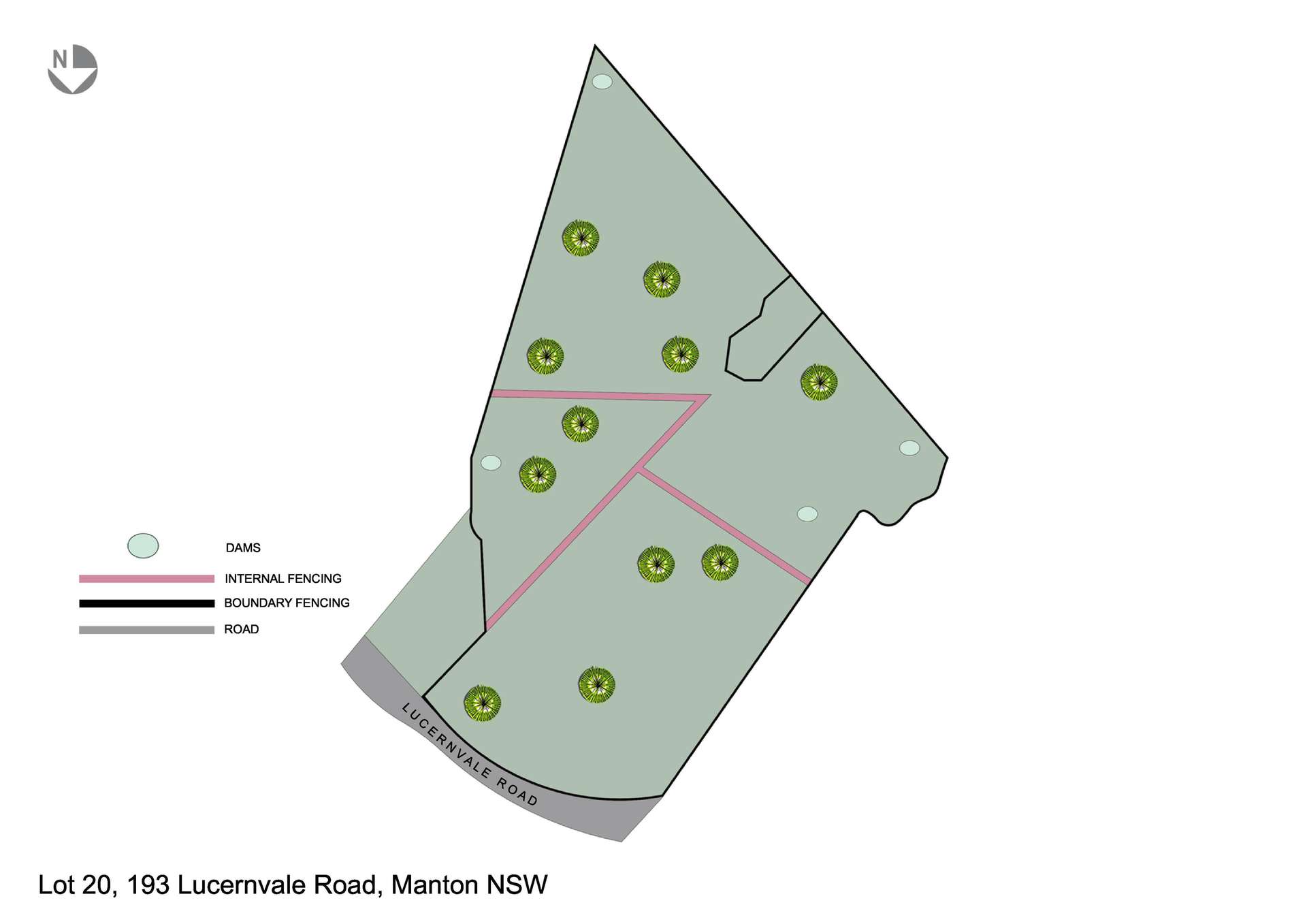 Lot 20/193 Lucernvale Road, Yass For Sale by Farmbuy.com - floorplan 1