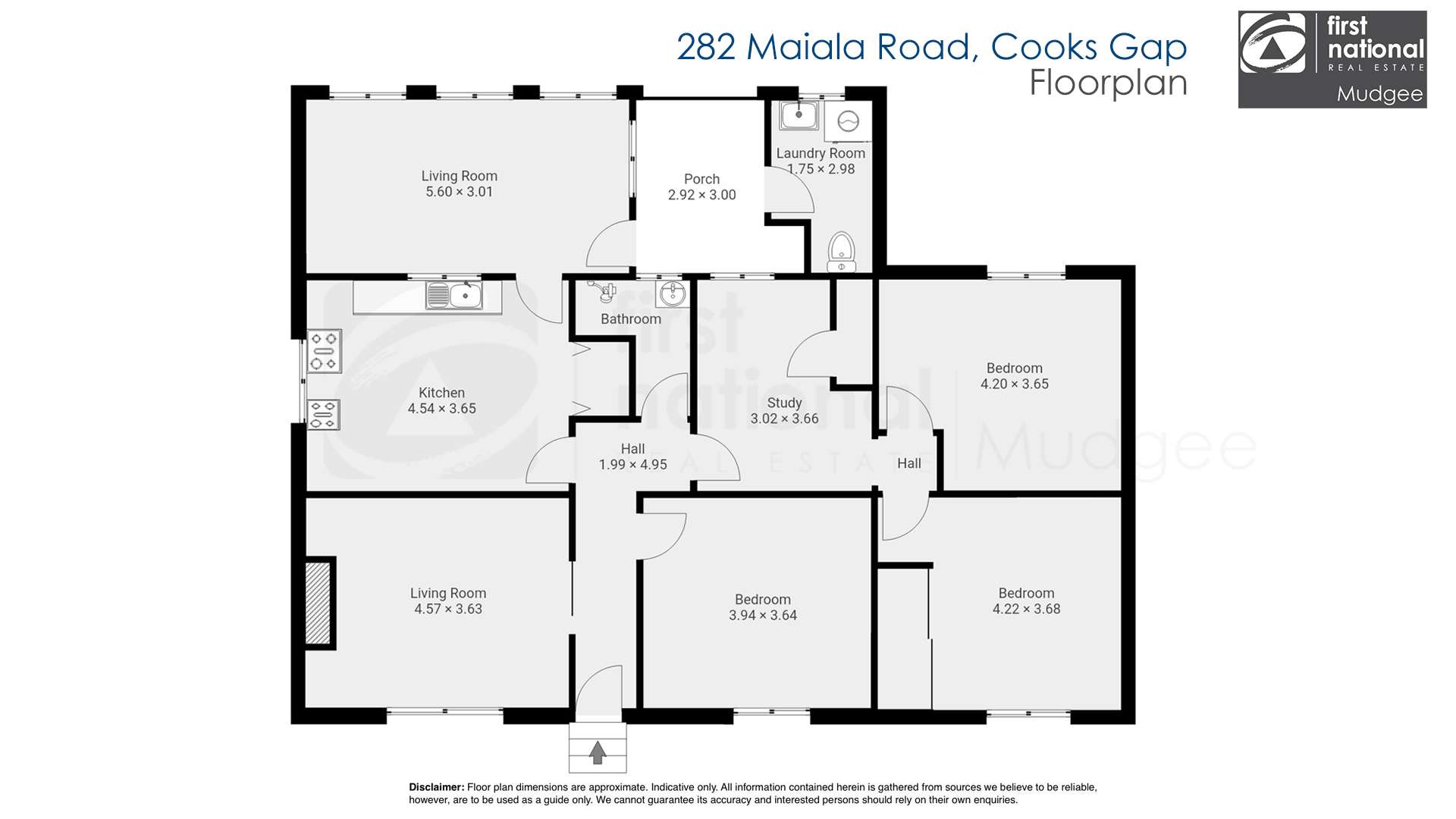 282 Maiala Road, Cooks Gap For Sale by Farmbuy.com - floorplan 1
