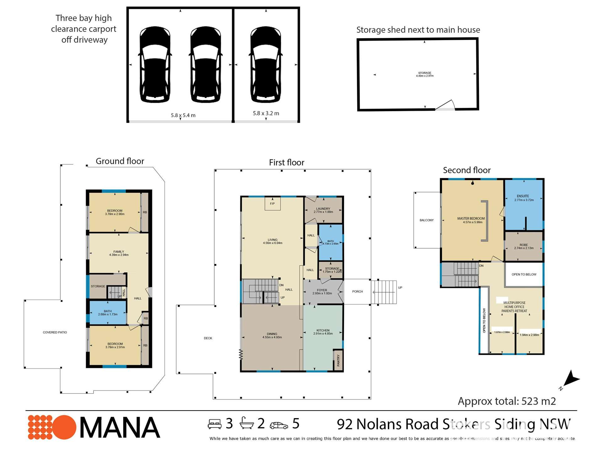92 Nolans Road, Stokers Siding For Sale by Farmbuy.com - floorplan 1