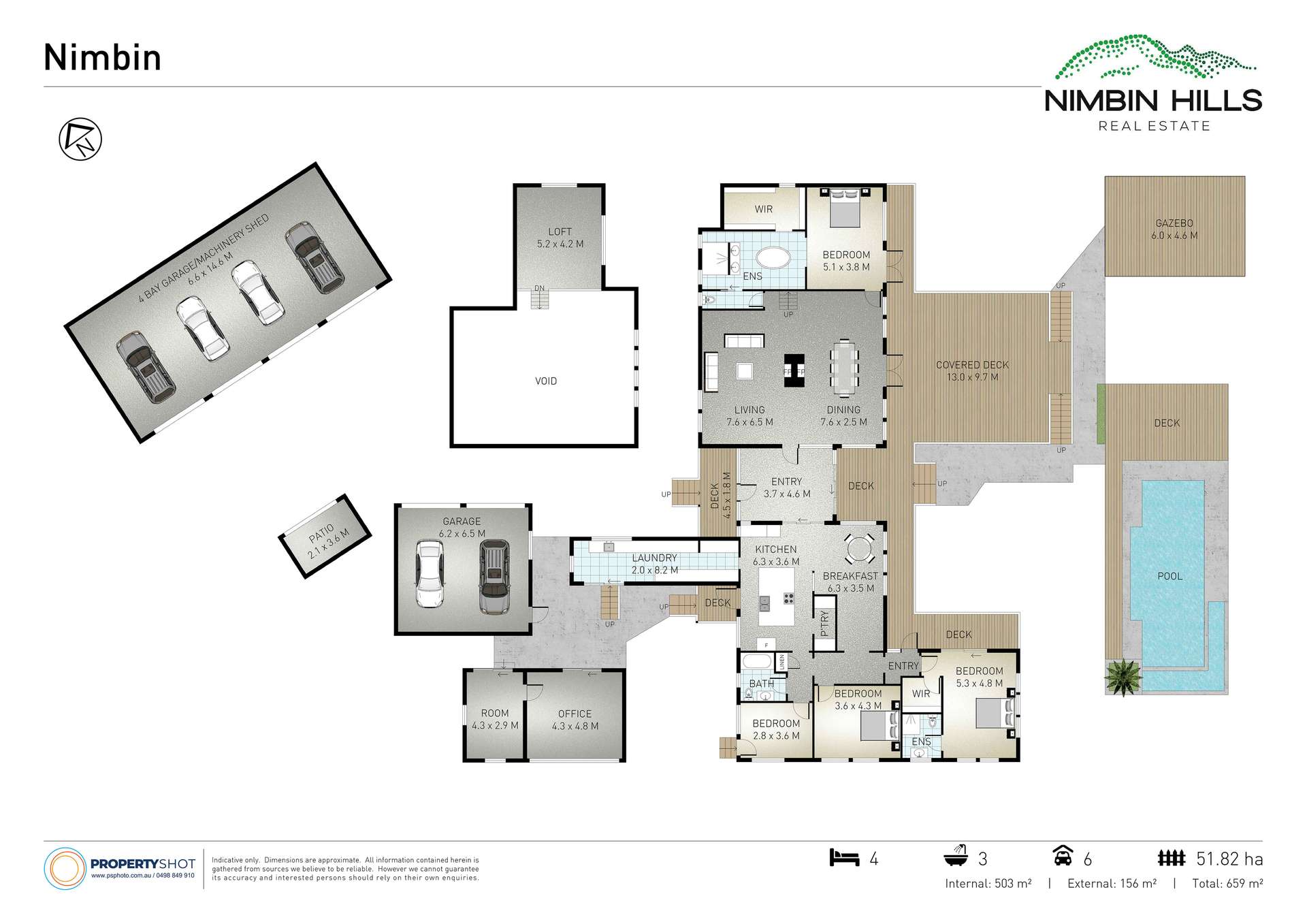 Nimbin For Sale by Farmbuy.com - floorplan 1