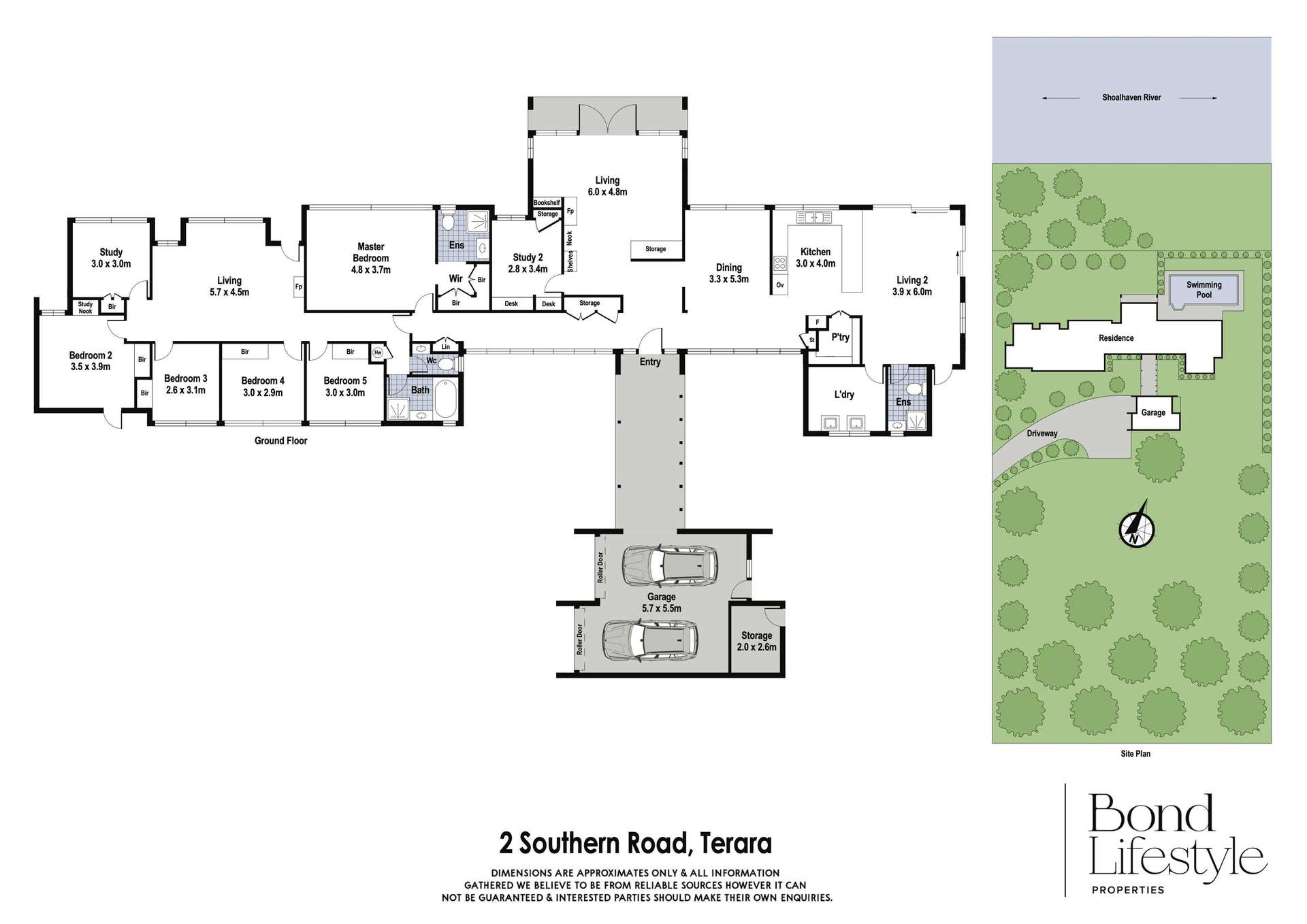 2 Southern Road, Terara For Sale by Farmbuy.com - floorplan 1