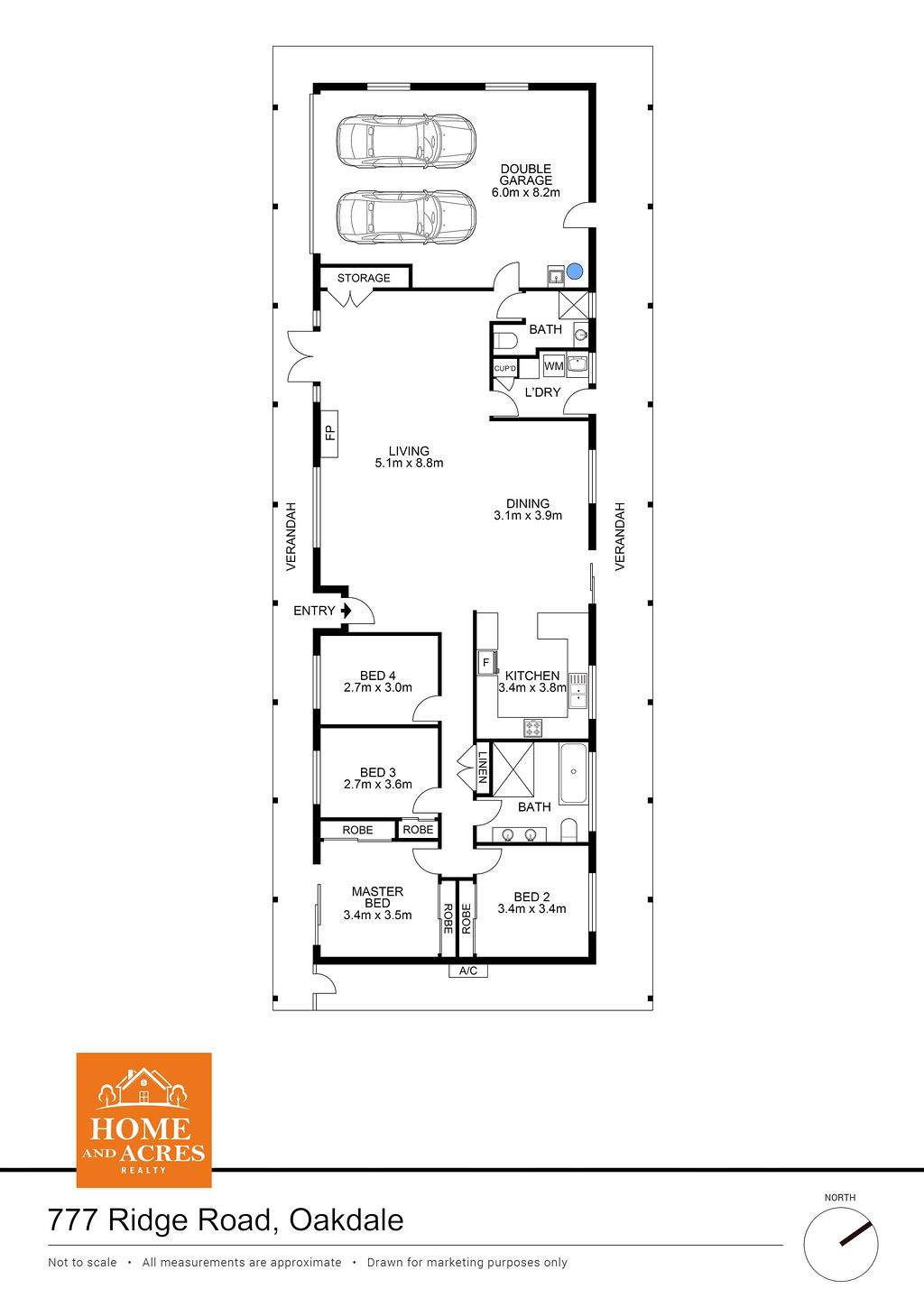 Oakdale Auction by Farmbuy.com - floorplan 1