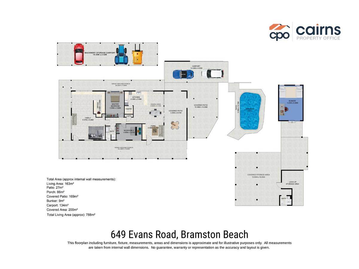 649 Evans Road, Bramston Beach For Sale by Farmbuy.com - floorplan 1