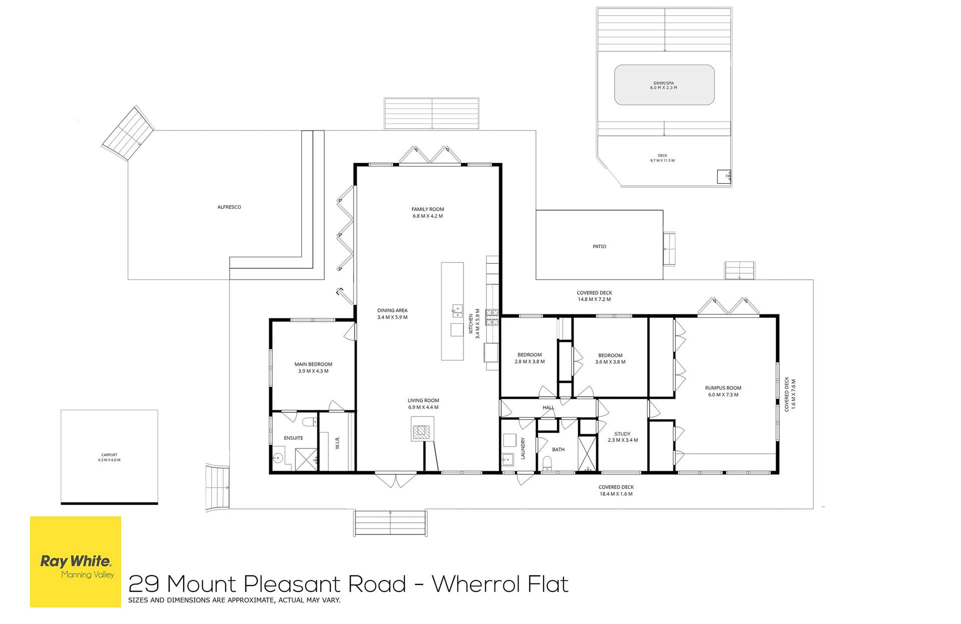 29 Mount Pleasant Road, Wherrol Flat Auction by Farmbuy.com - floorplan 1