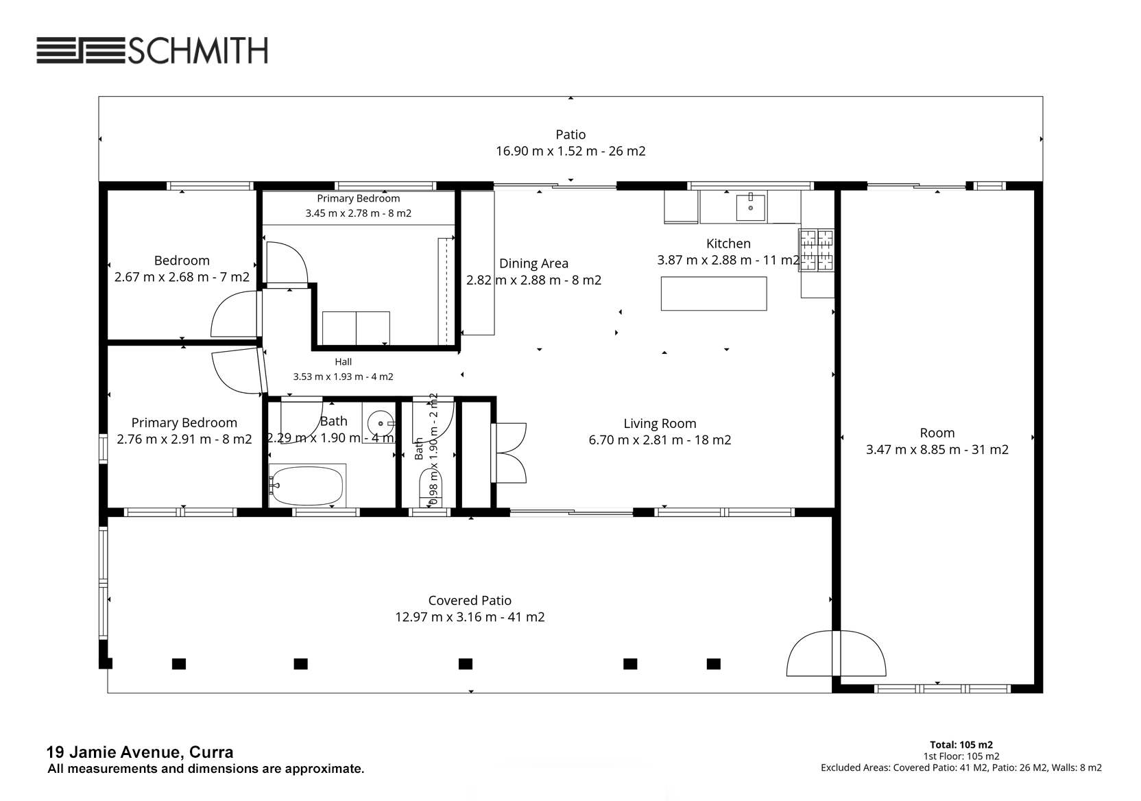 19 Jamie Avenue, Curra For Sale by Farmbuy.com - floorplan 1