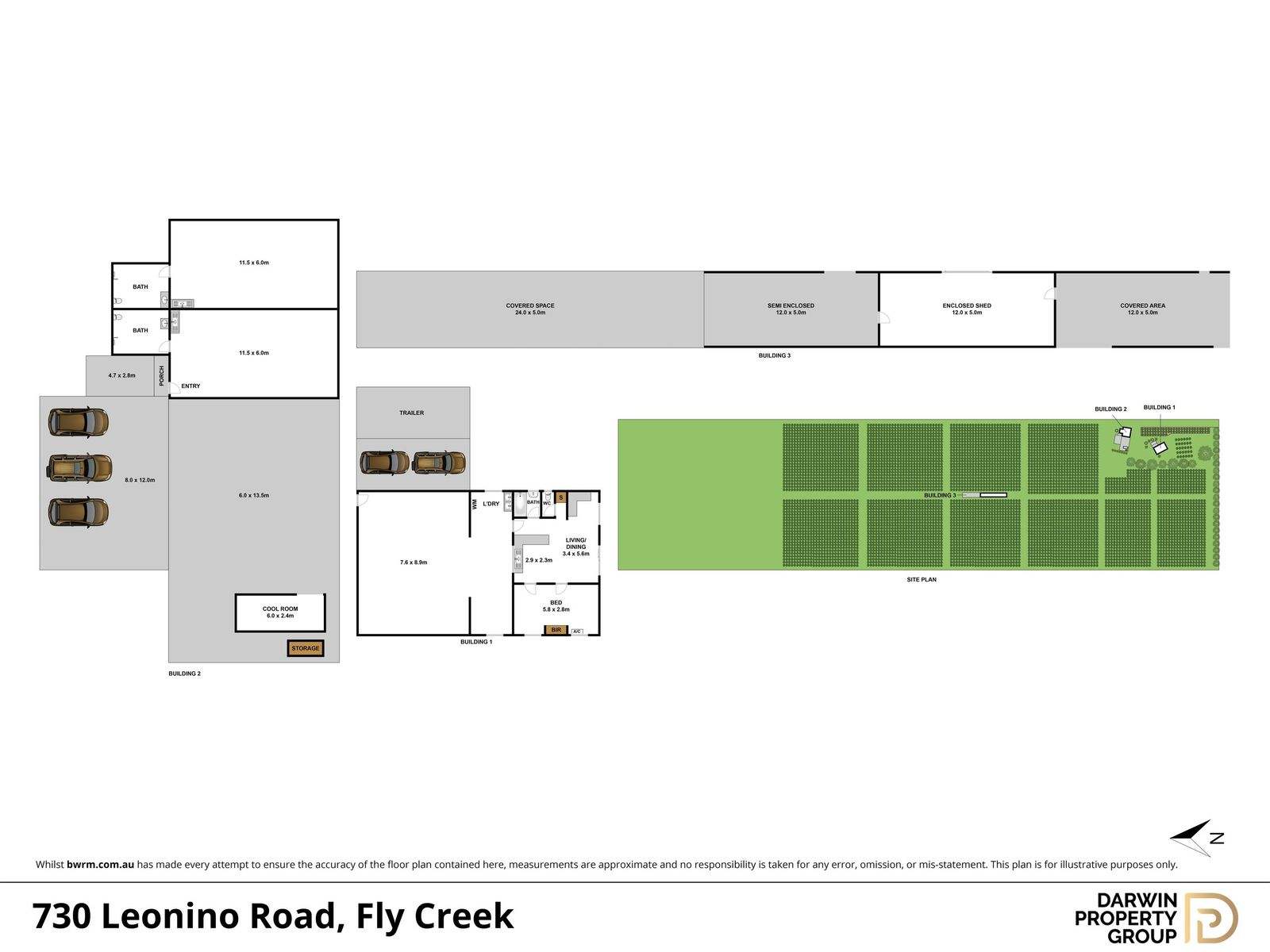 730 Leonino Road, Fly Creek Auction by Farmbuy.com - floorplan 1