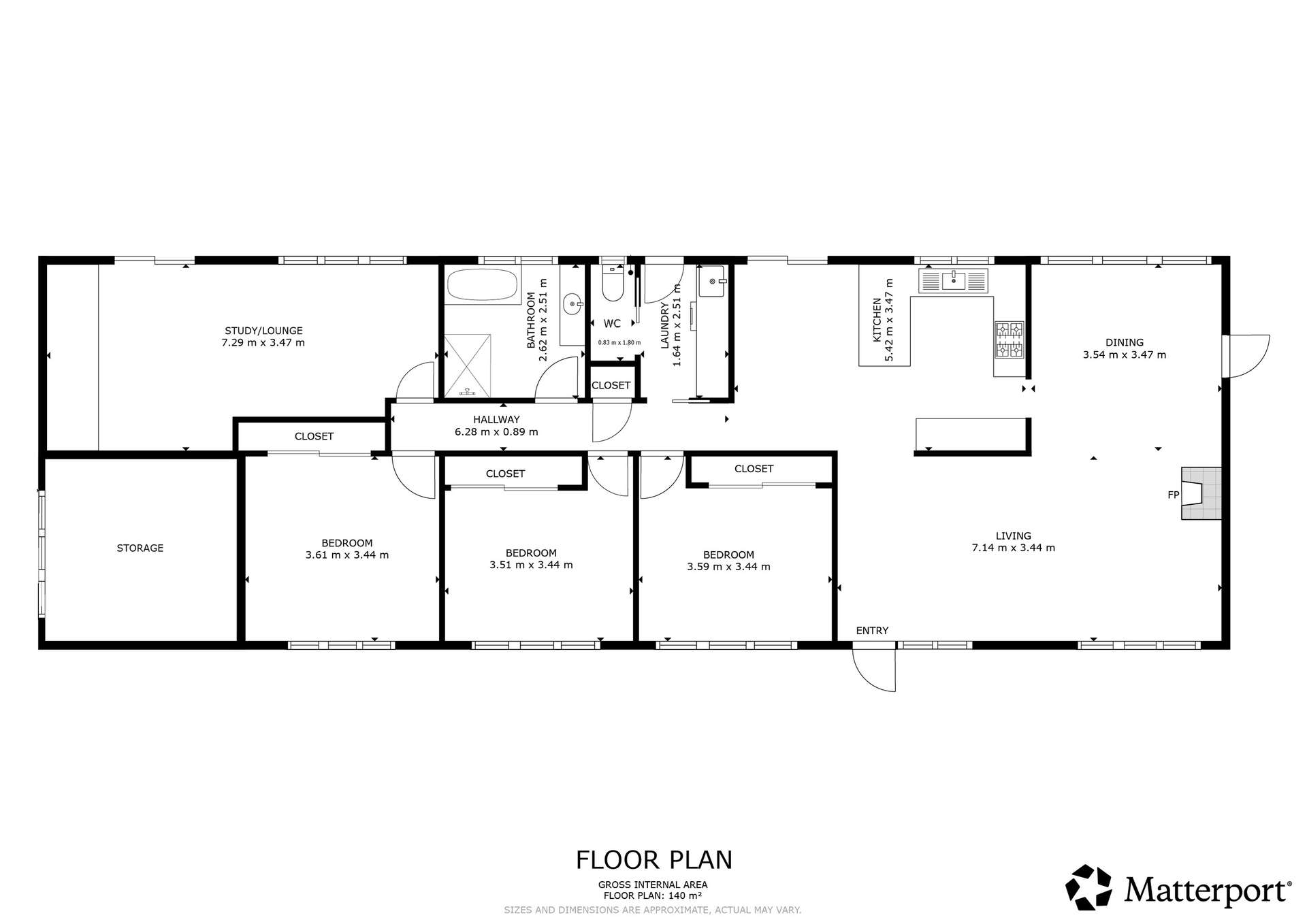 15 Coburn Road, Nyah For Sale by Farmbuy.com - floorplan 1