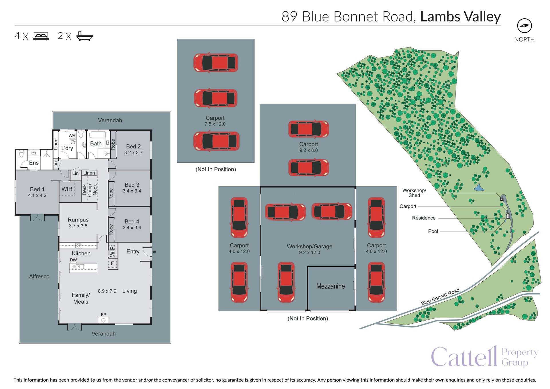 89 Blue Bonnet Road, Lambs Valley For Sale by Farmbuy.com - floorplan 1