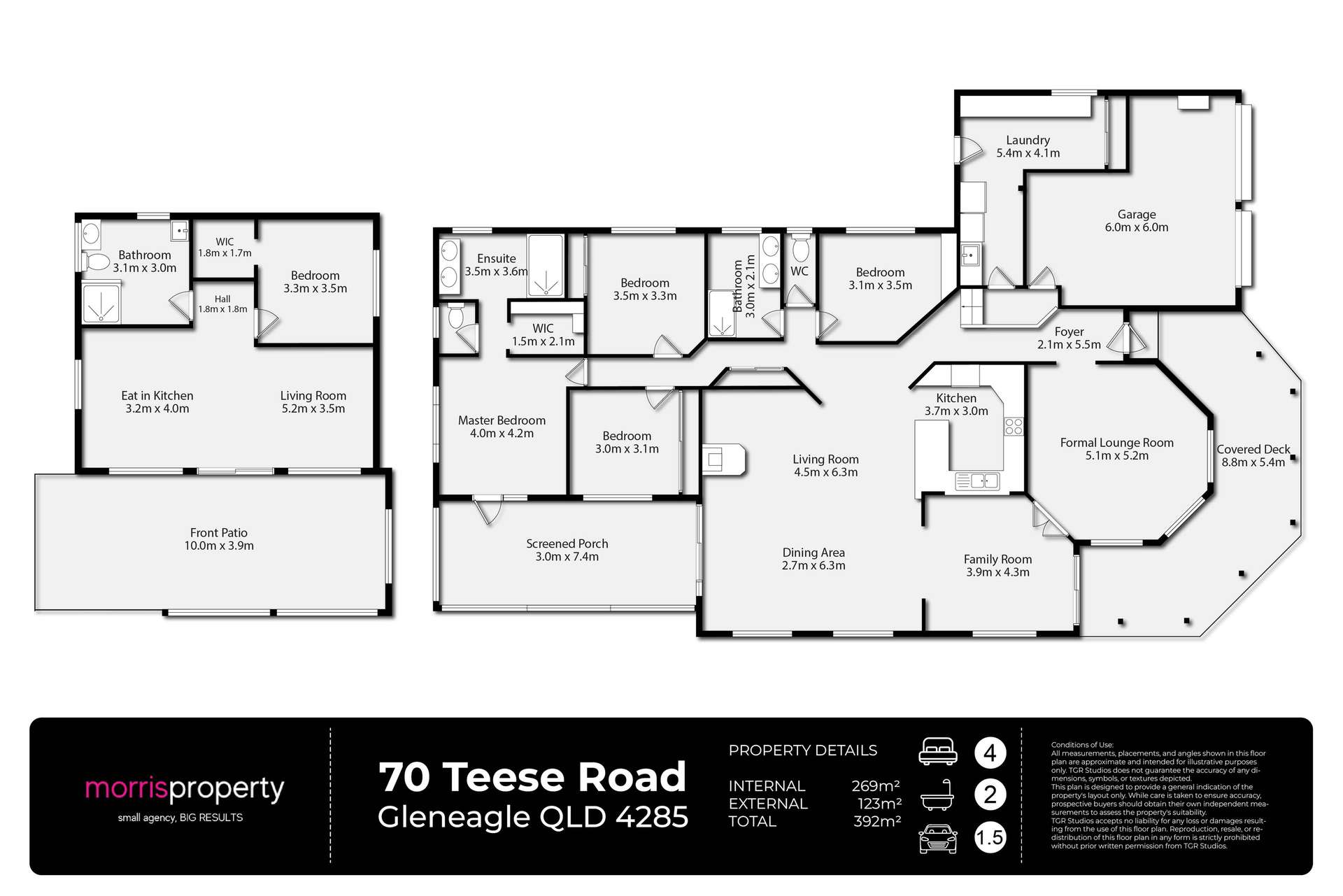 78 Teese Road, Gleneagle For Sale by Farmbuy.com - floorplan 1