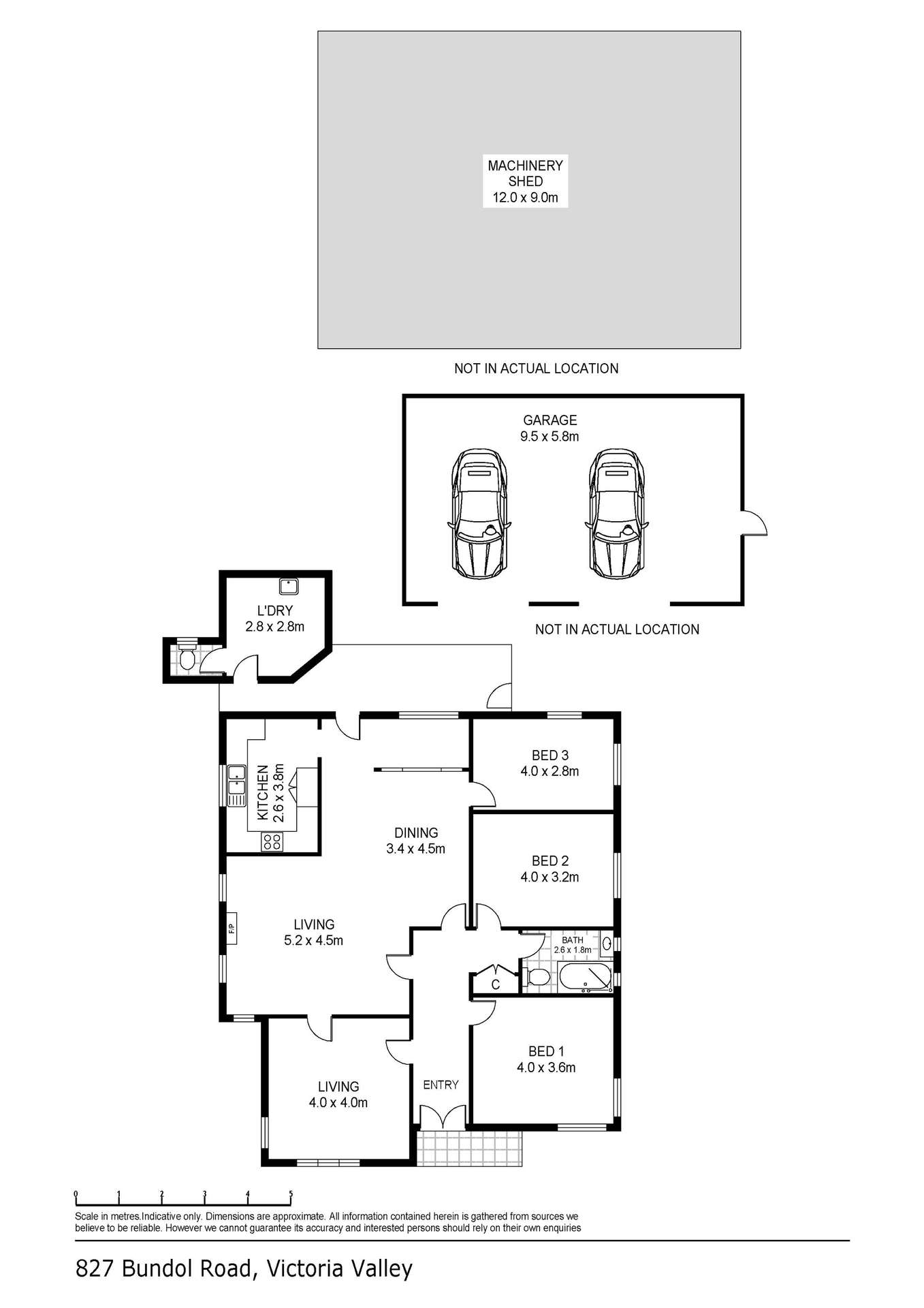 827 Bundol Road, Victoria Valley For Sale by Farmbuy.com - floorplan 1