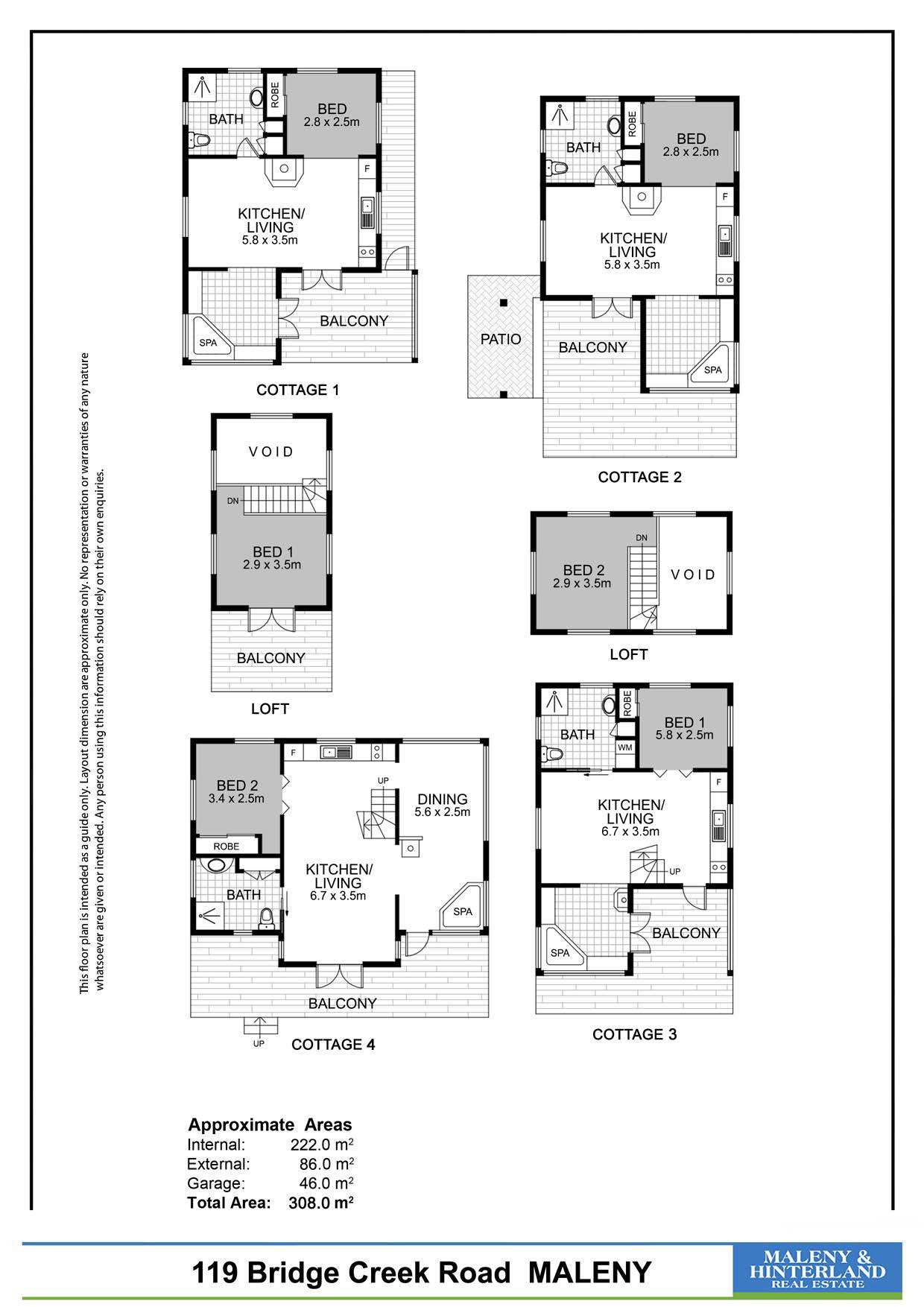119 Bridge Creek Road, Maleny For Sale by Farmbuy.com - floorplan 2