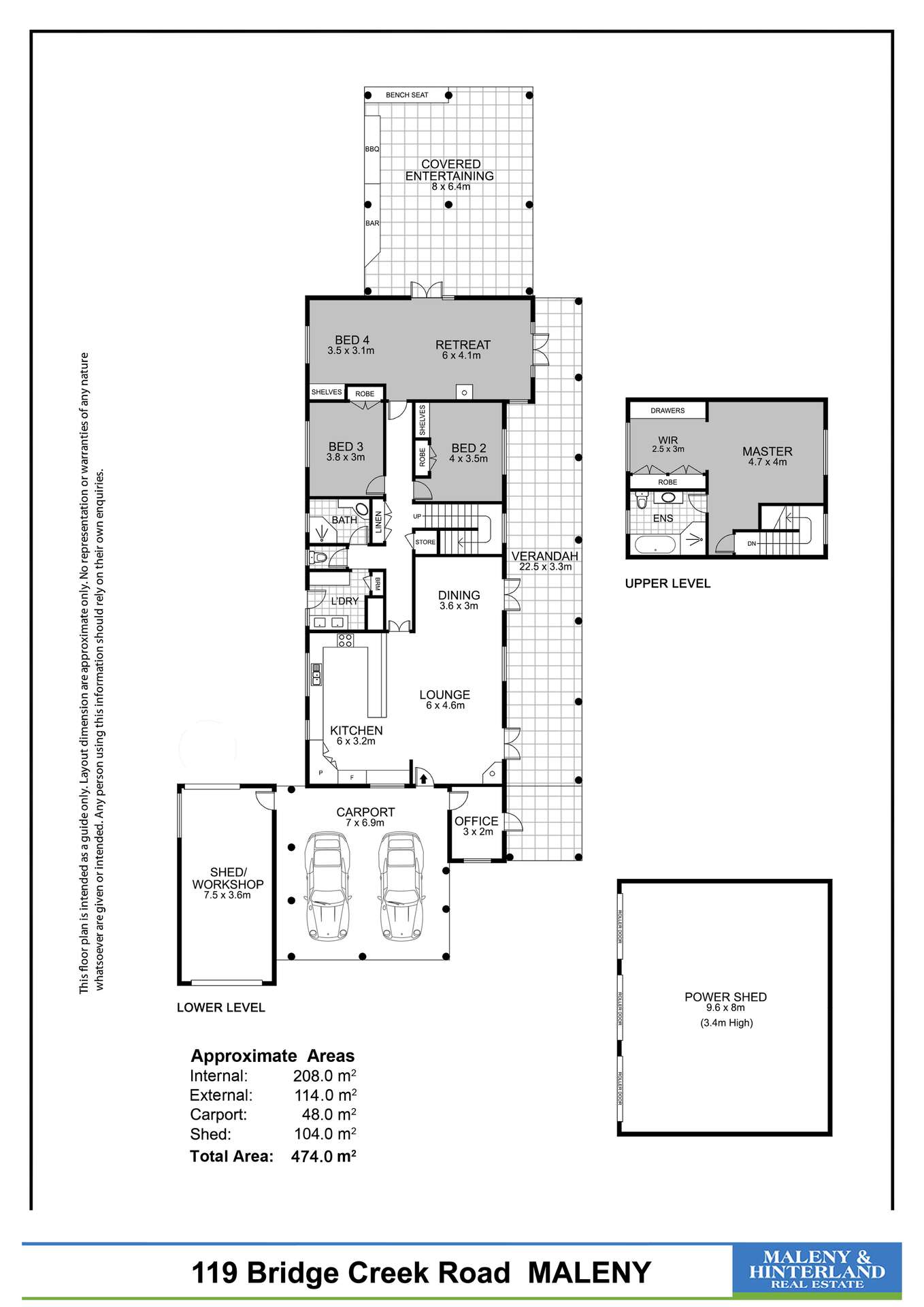119 Bridge Creek Road, Maleny For Sale by Farmbuy.com - floorplan 1