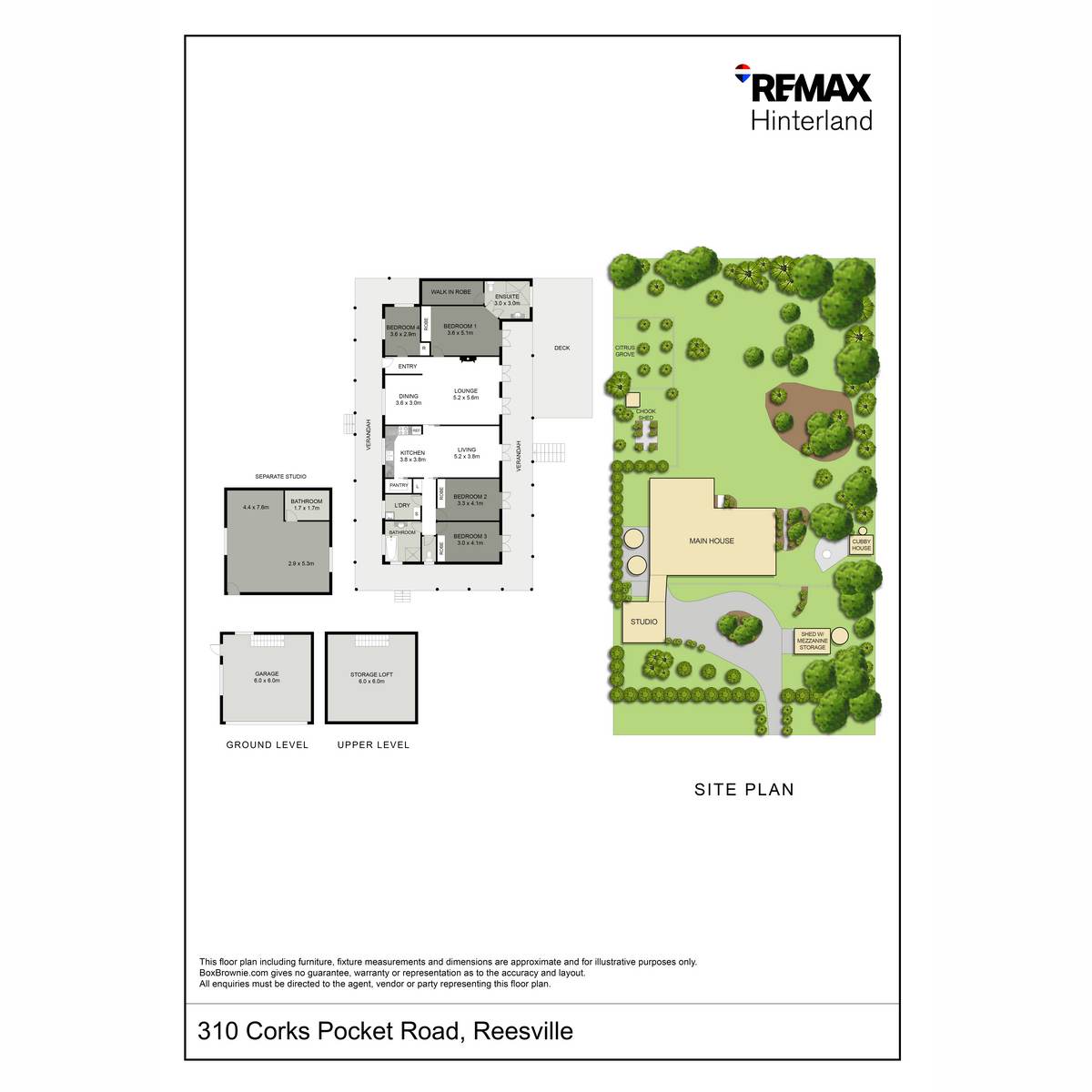310 Corks Pocket Road, Reesville For Sale by Farmbuy.com - floorplan 1