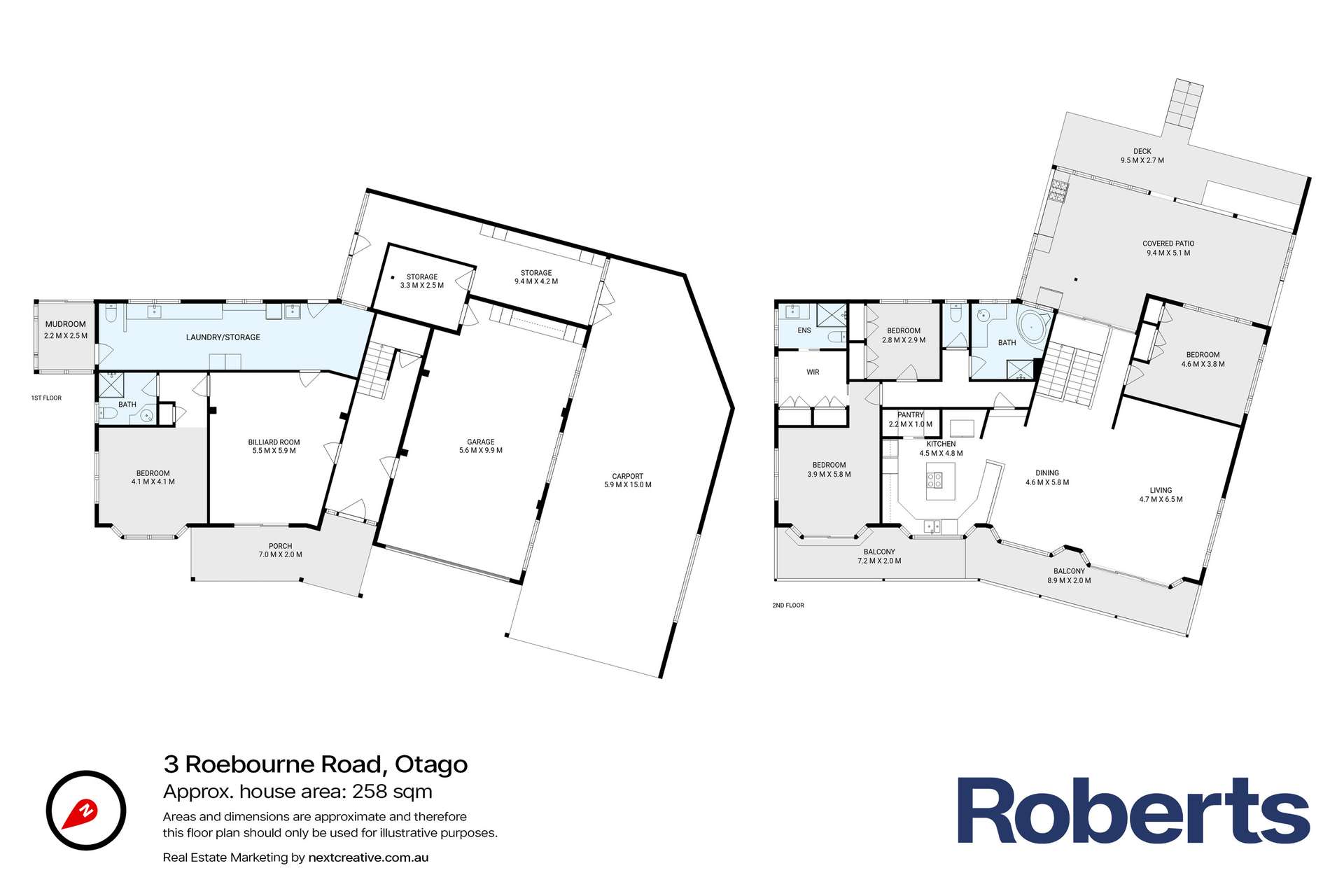3 Roebourne Road, Otago For Sale by Farmbuy.com - floorplan 1