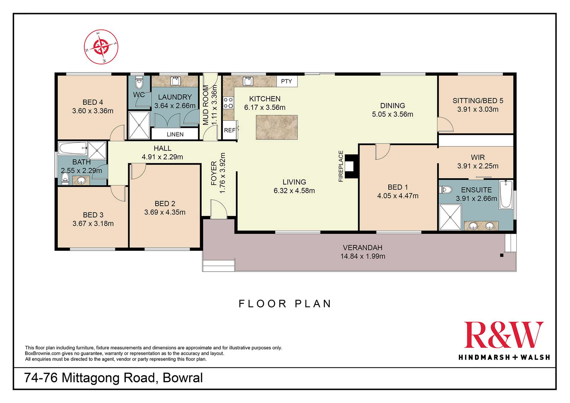 74-76 Mittagong Road, Bowral For Sale by Farmbuy.com - floorplan 1