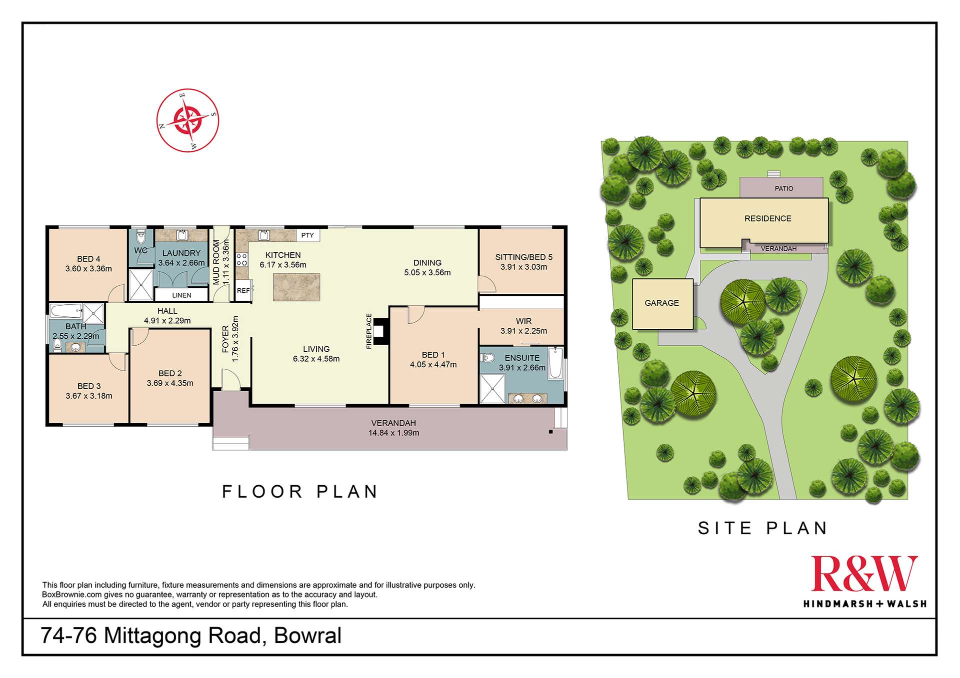 74-76 Mittagong Road, Bowral For Sale by Farmbuy.com - floorplan 2
