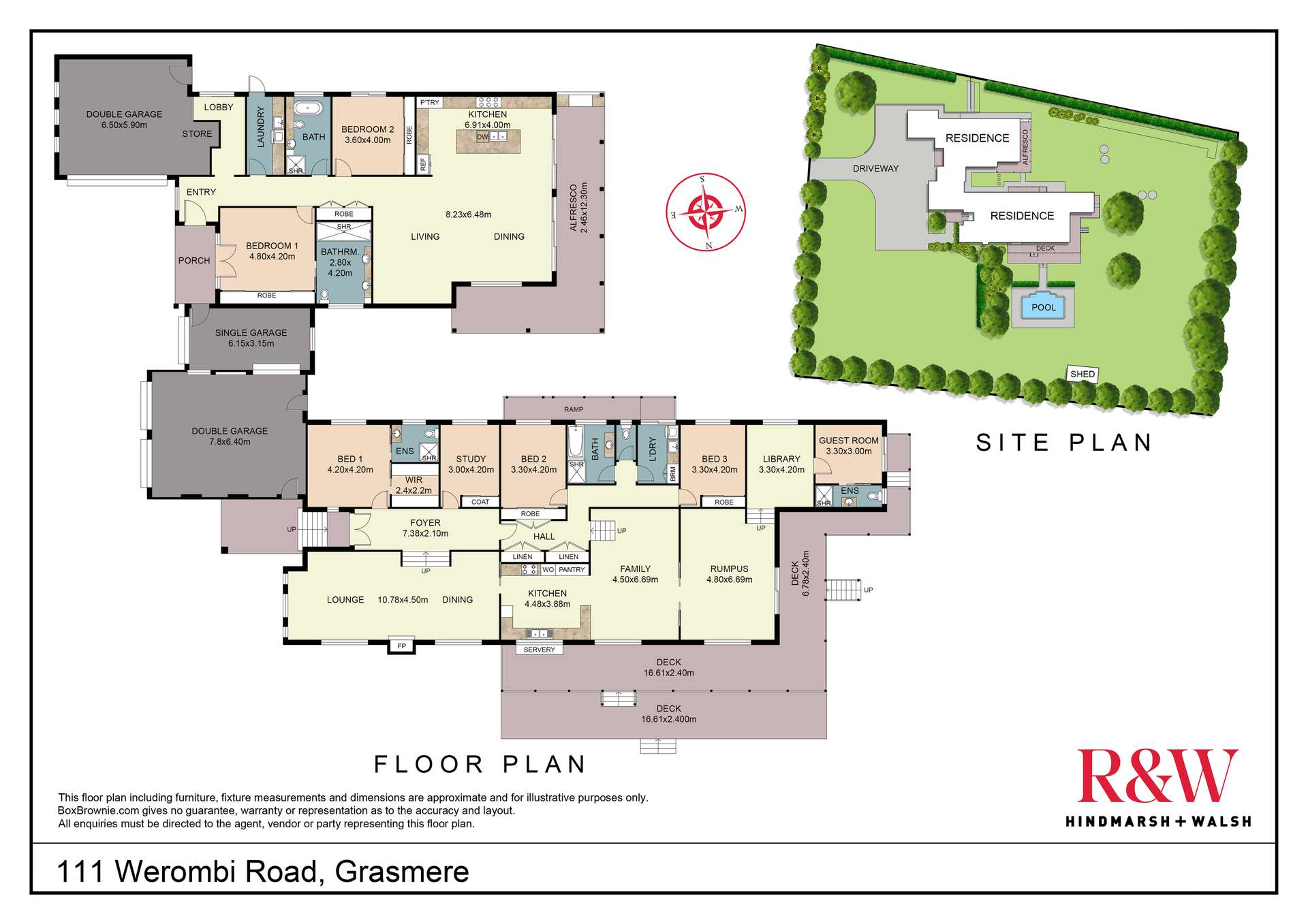 111 Werombi Road, Grasmere For Sale by Farmbuy.com - floorplan 2