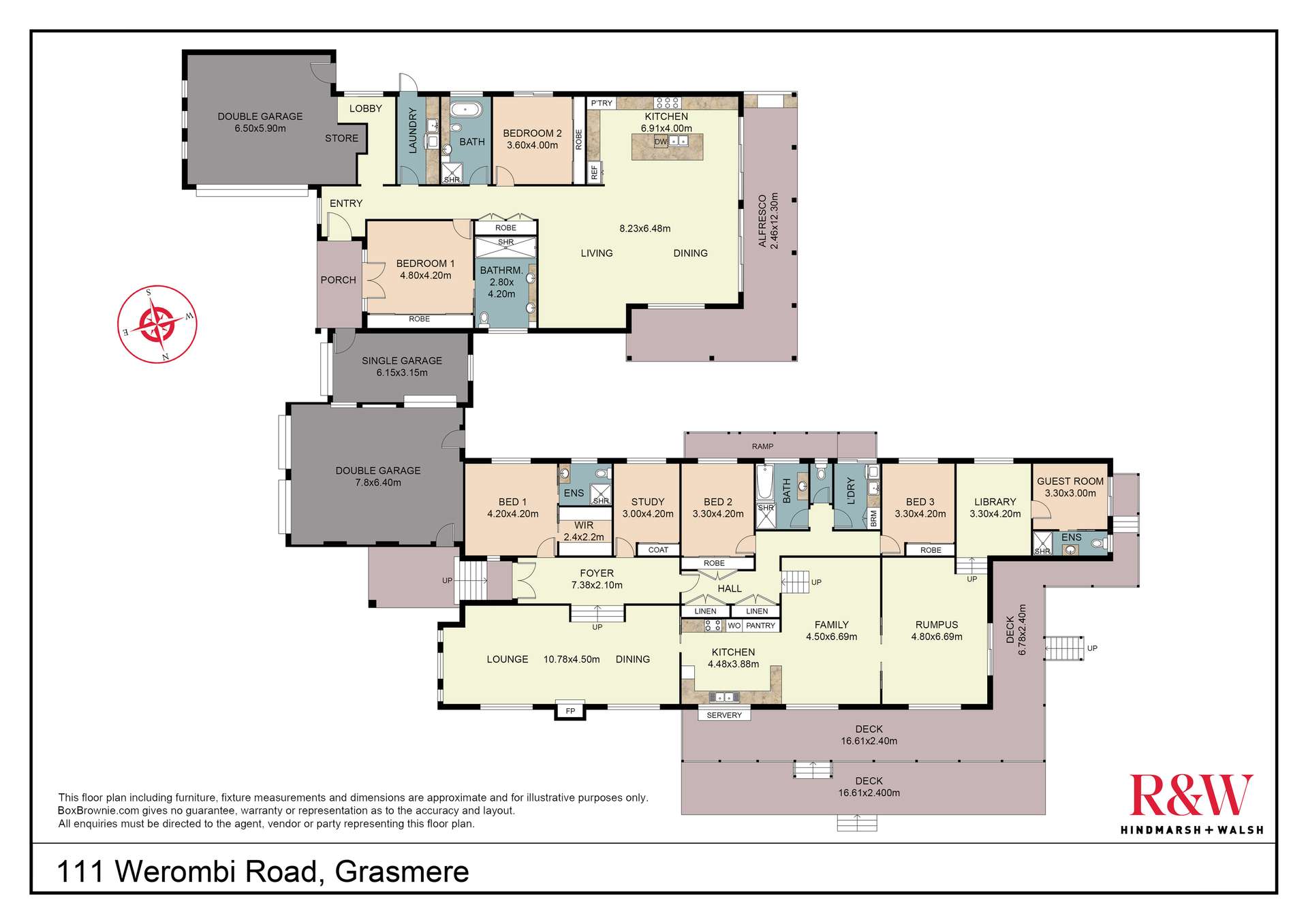 111 Werombi Road, Grasmere For Sale by Farmbuy.com - floorplan 1