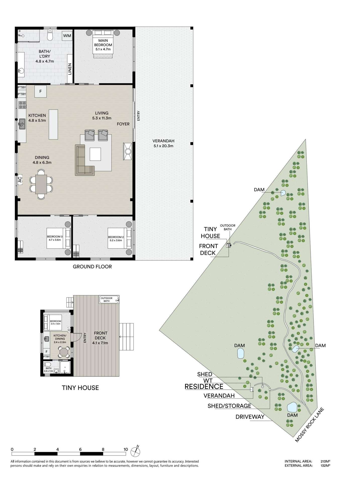 261 Mossy Rock Lane, Mudgee Auction by Farmbuy.com - floorplan 1