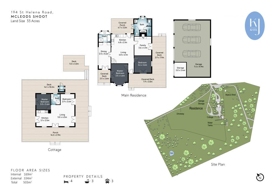 194 St Helena Road, McLeods Shoot For Sale by Farmbuy.com - floorplan 1