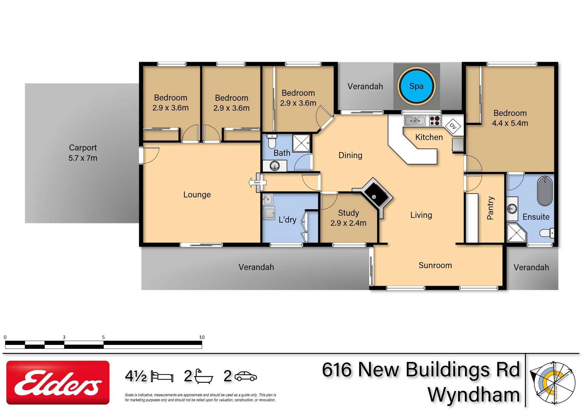 616 New Buildings Road, Wyndham For Sale by Farmbuy.com - floorplan 1