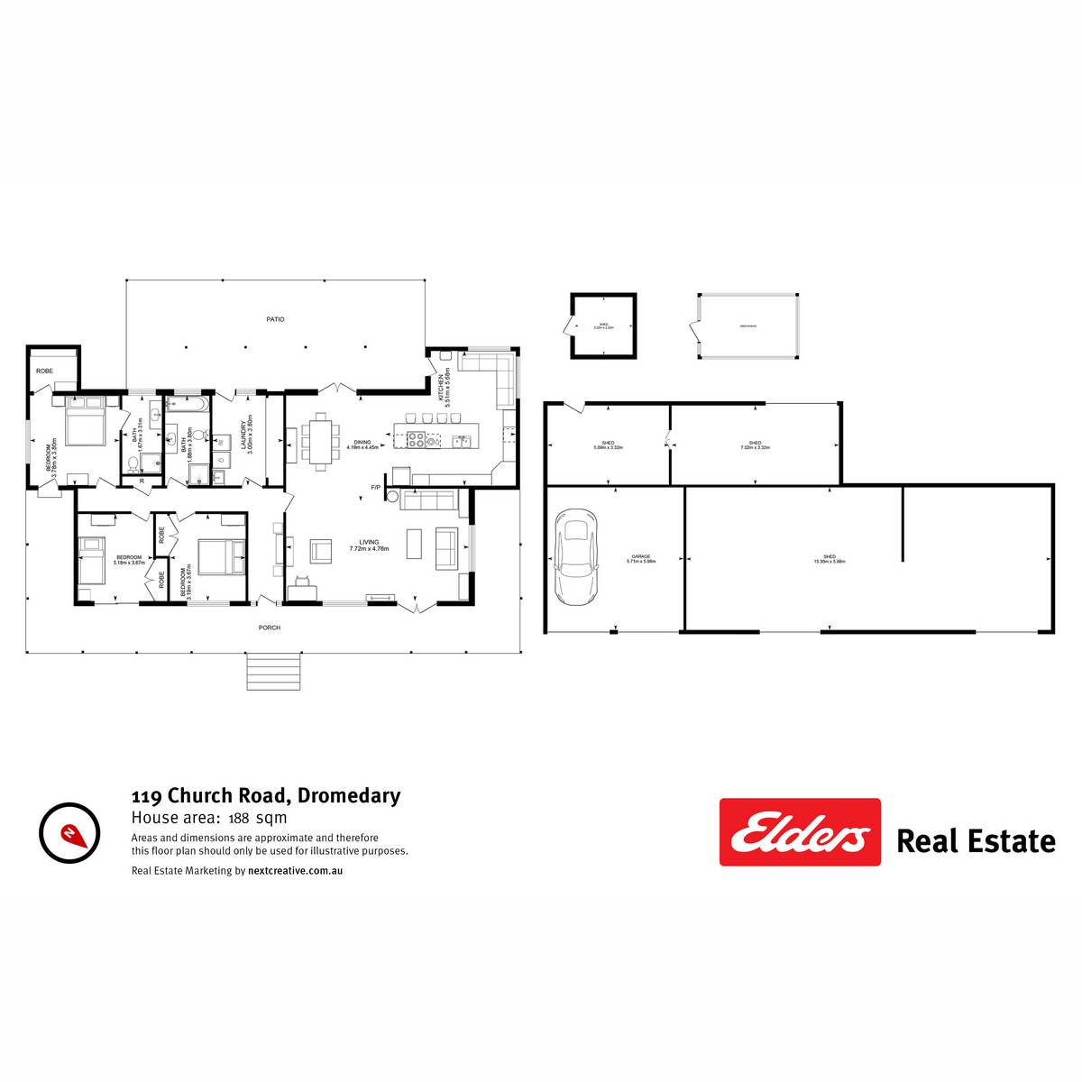 119 Church Road, Dromedary For Sale by Farmbuy.com - floorplan 1