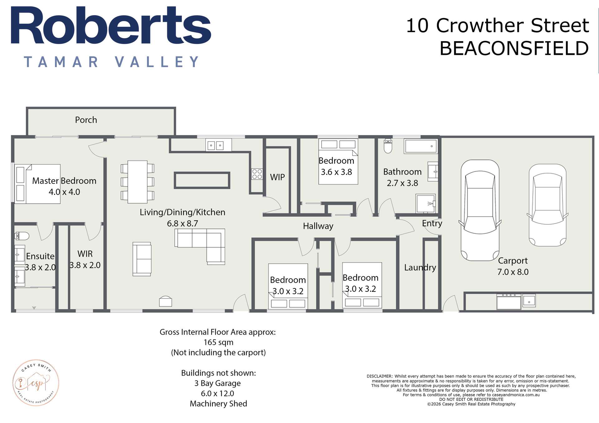 10 Crowther Street, Beaconsfield For Sale by Farmbuy.com - floorplan 1