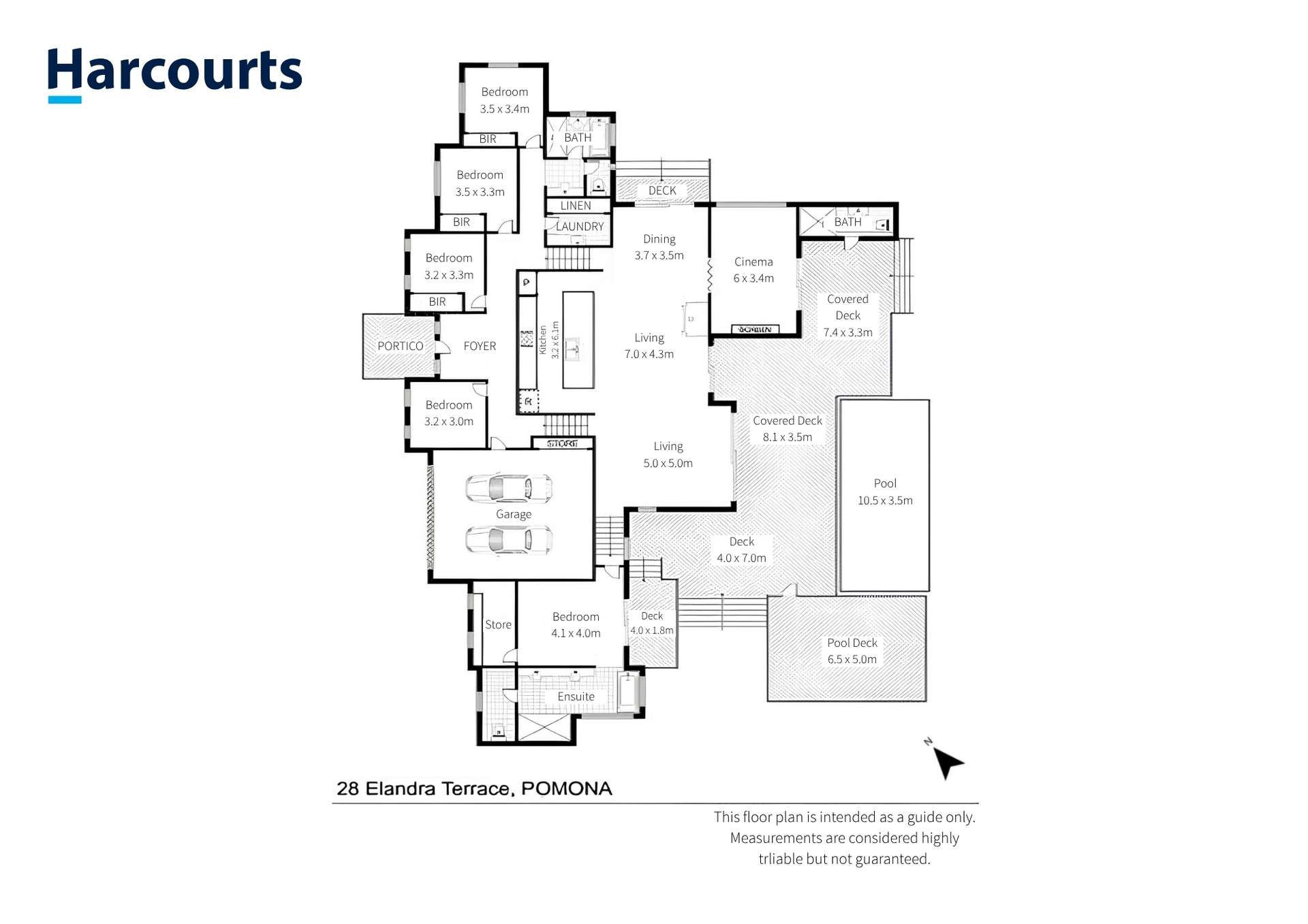 28 Elandra Terrace, Pomona For Sale by Farmbuy.com - floorplan 1