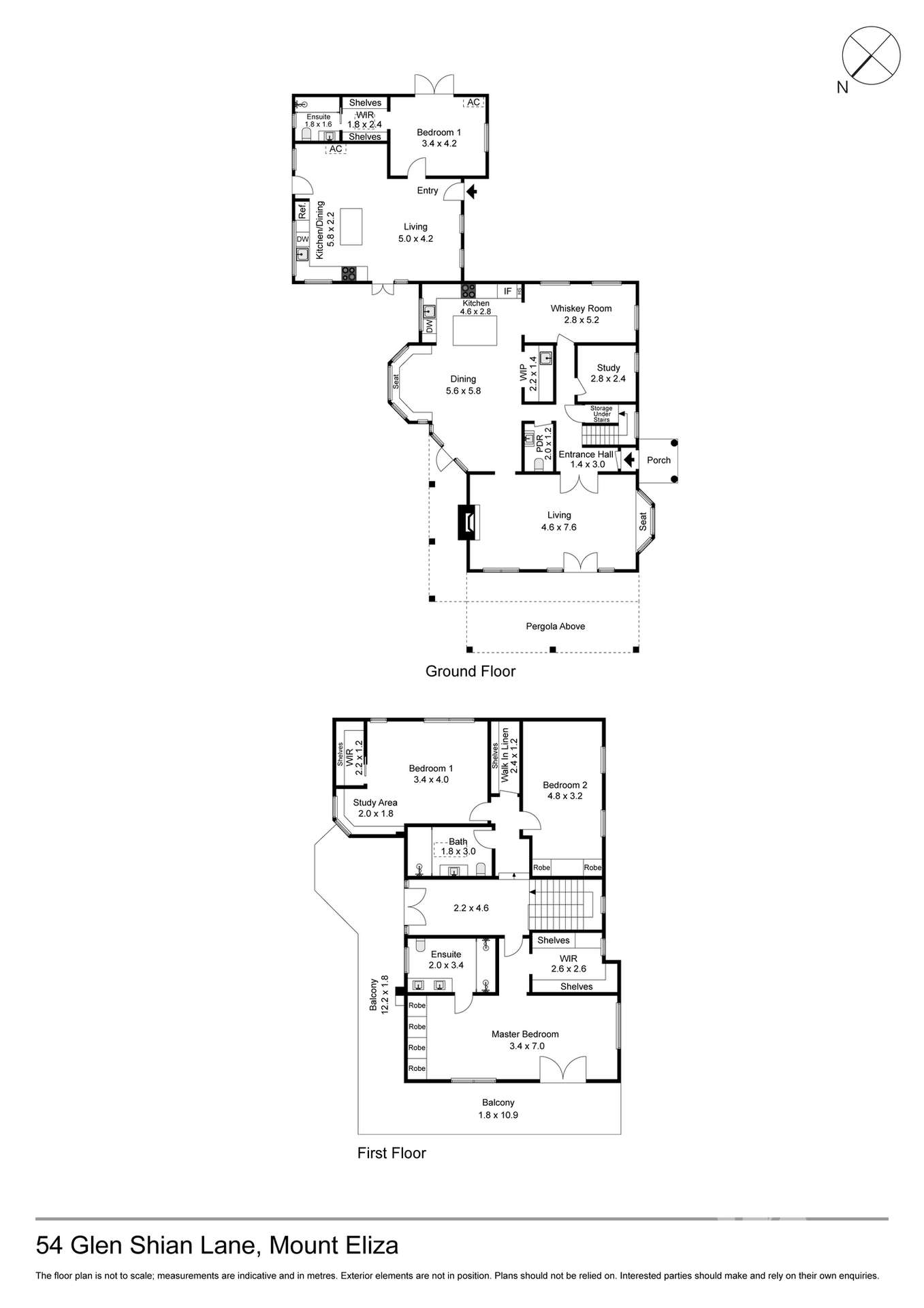 54 Glen Shian Lane, Mount Eliza For Sale by Farmbuy.com - floorplan 1