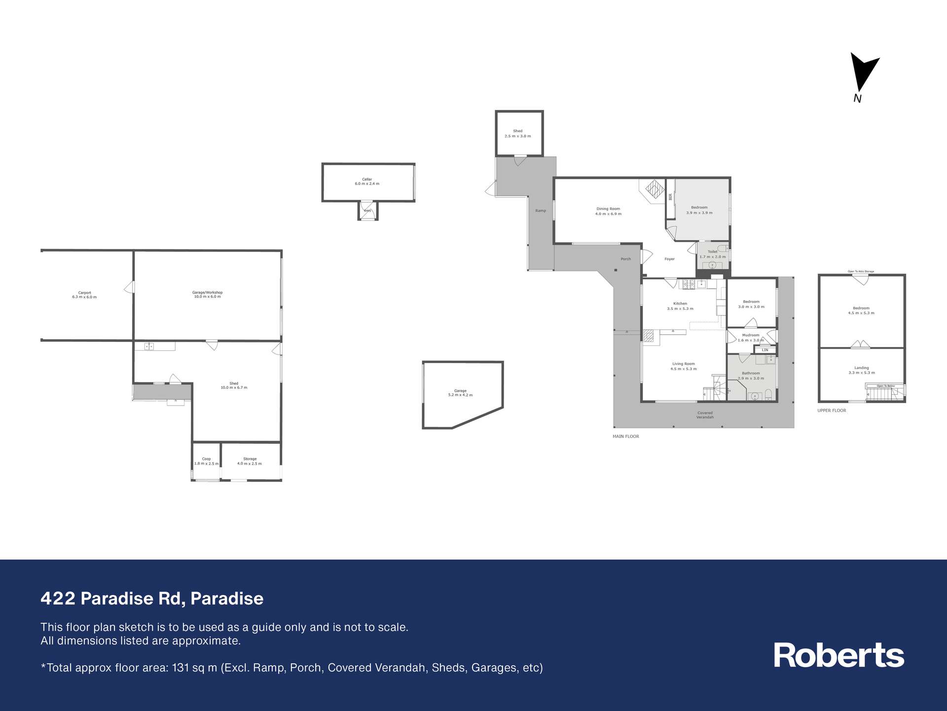 422 Paradise Road, Paradise For Sale by Farmbuy.com - floorplan 1